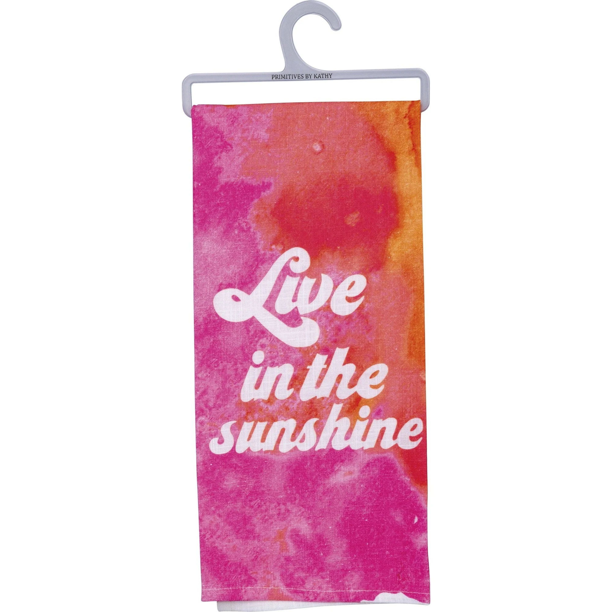 Feeling Groovy Retro Dish Towel Set of 2 in Vivid Colors - Image 4