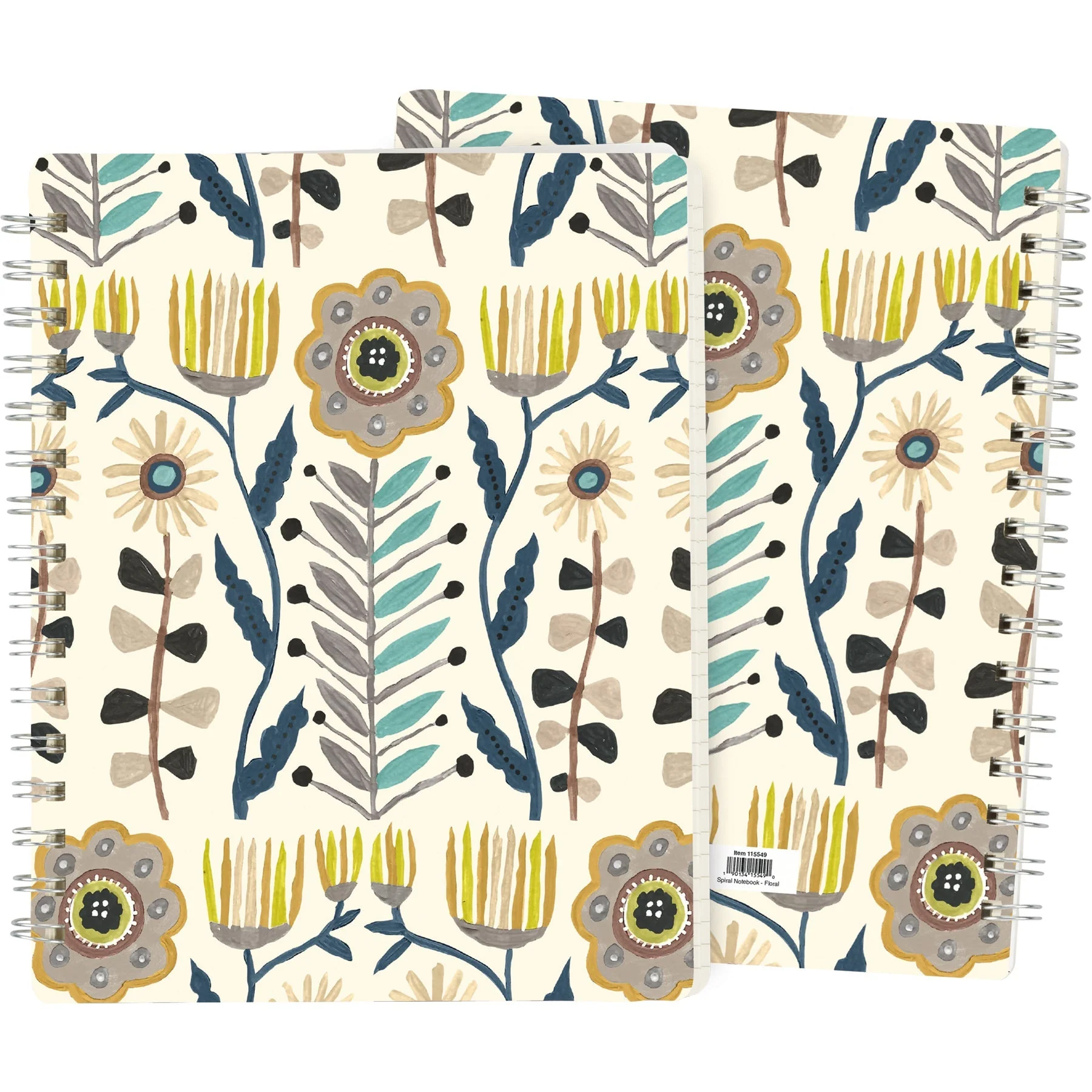 Folk Art Socks and Notebook Bundle - Image 9