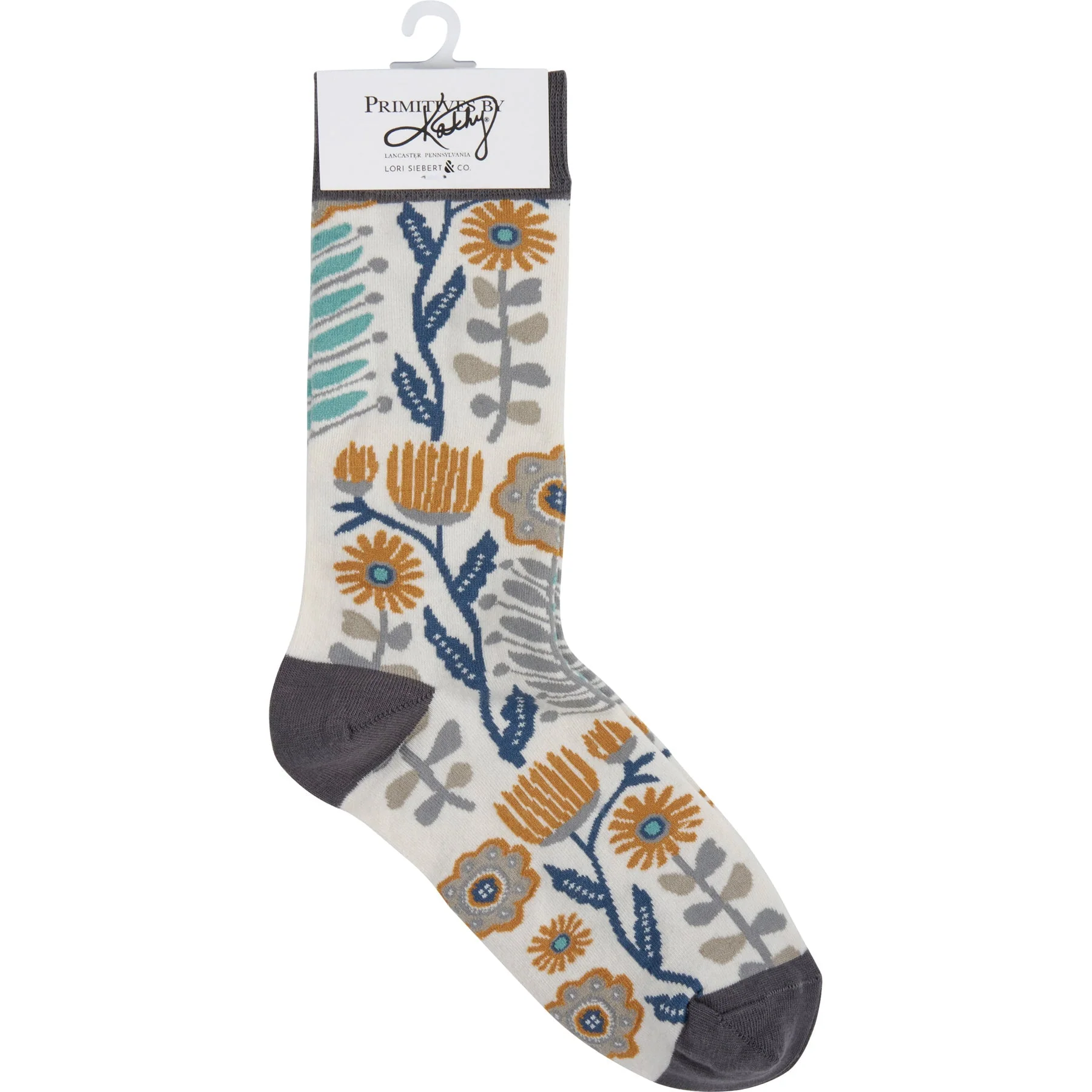 Folk Art Socks and Notebook Bundle - Image 7