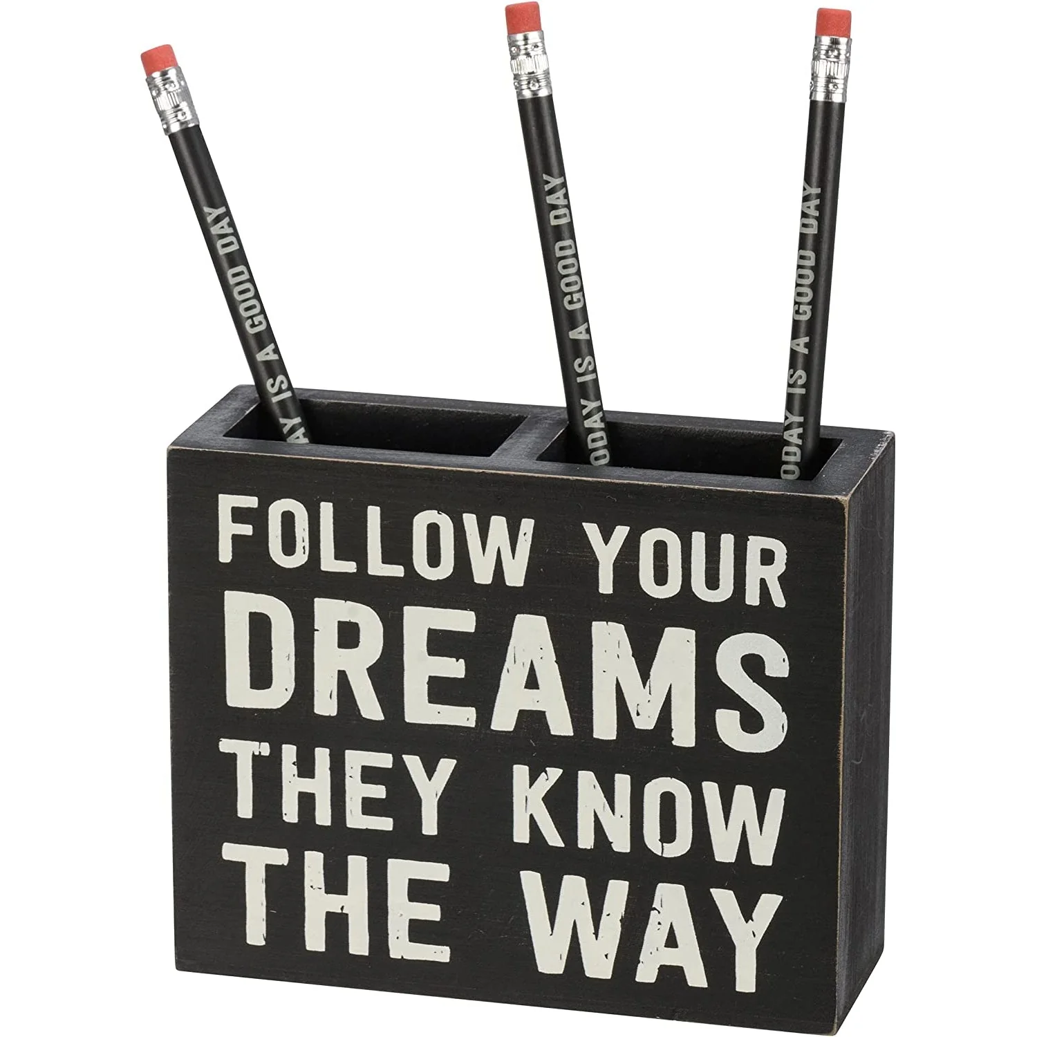 Follow Your Dreams Stationery Gift Set | Giftable | Notebooks, Pencils, Pen Holder - Image 3