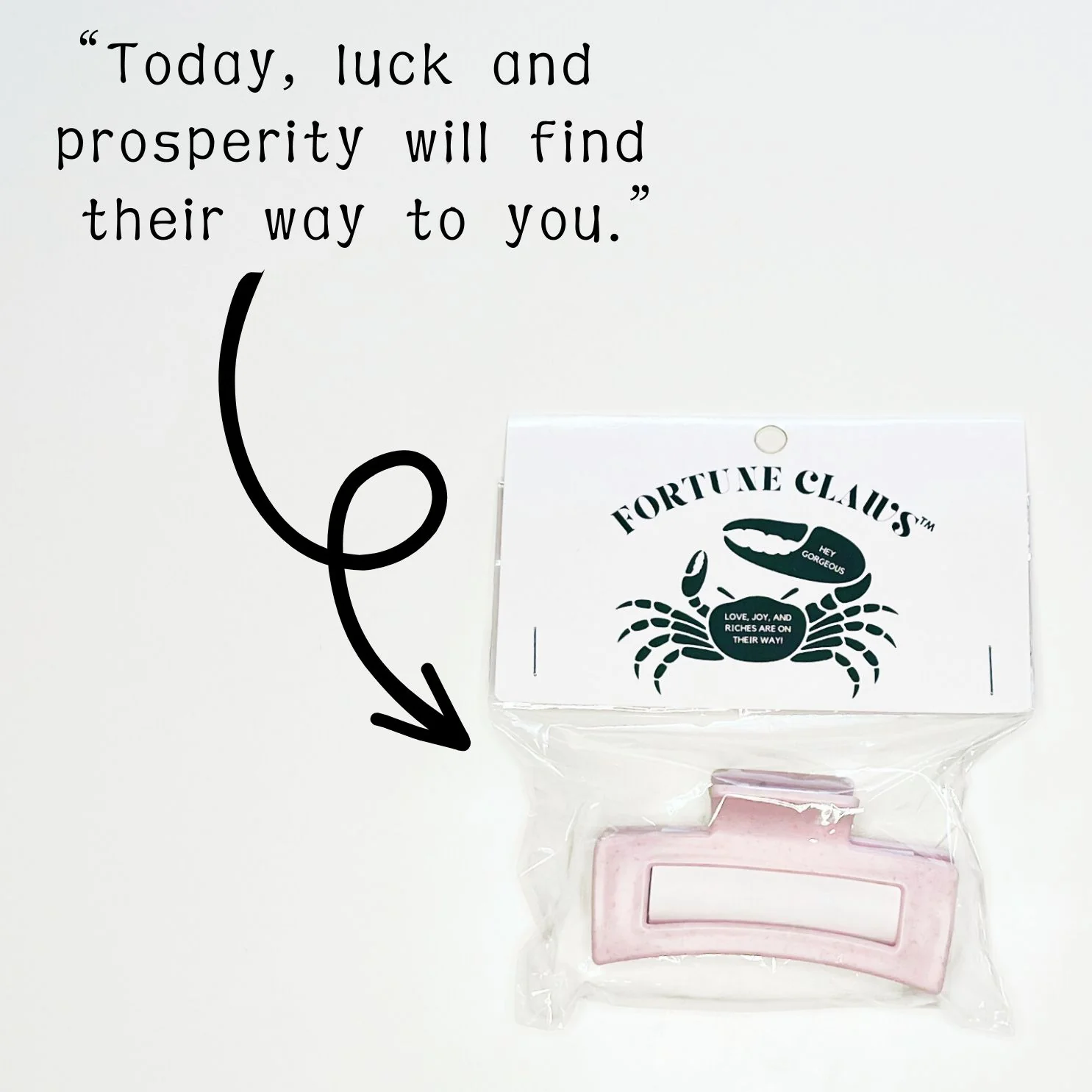 Fortune Claws™ Hair Claws | Unique Fortune Inside | Single or Gift Pack - Image 6