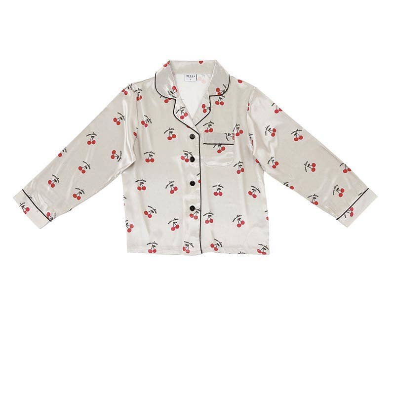 Mon Cheri Cherries Full Length Pajama Set [Available in XL Only] - Image 4