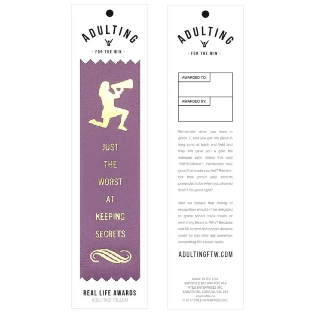 Funny Award Ribbons on Gift Cards | 15+ Styles - Image 26