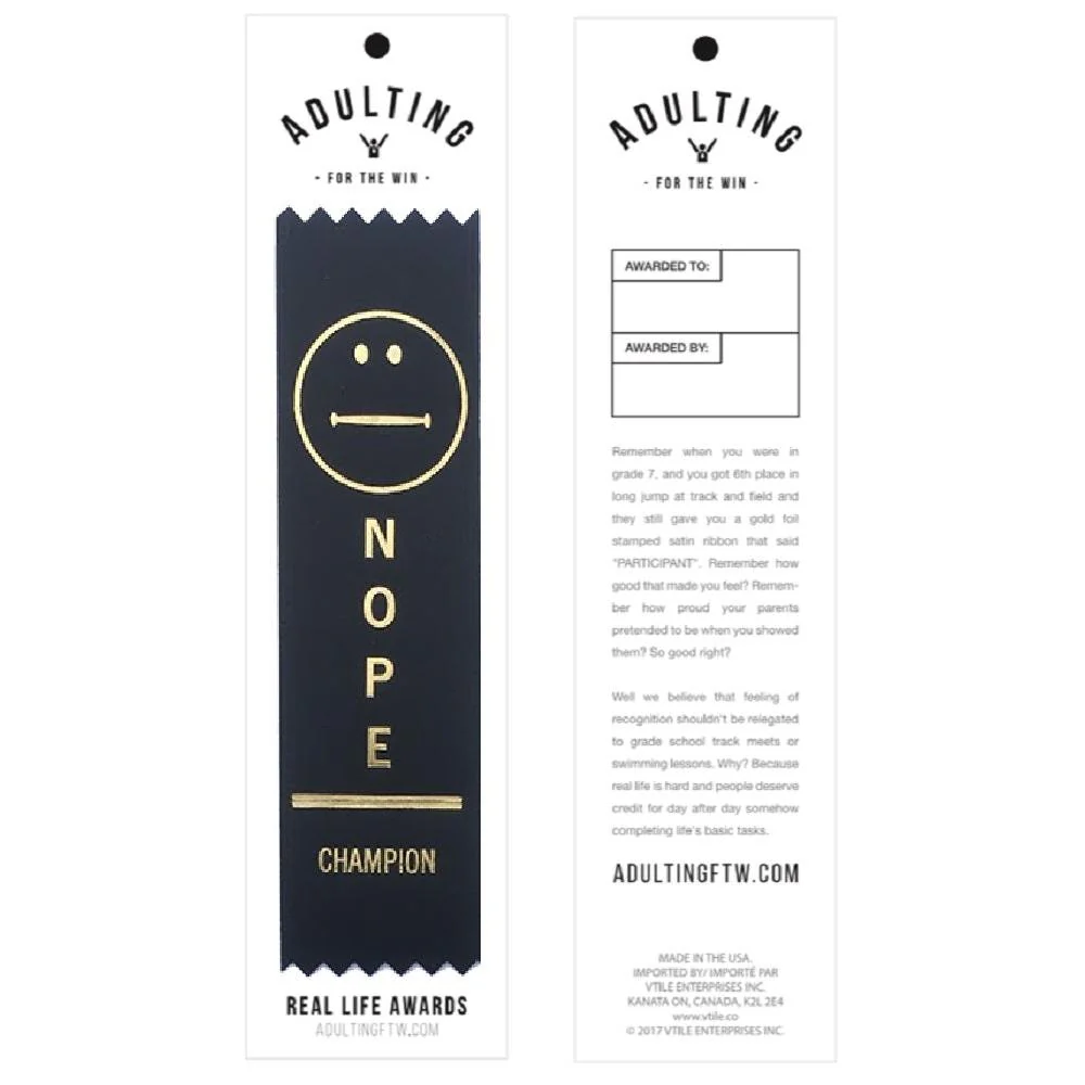 Funny Award Ribbons on Gift Cards | 15+ Styles - Image 29
