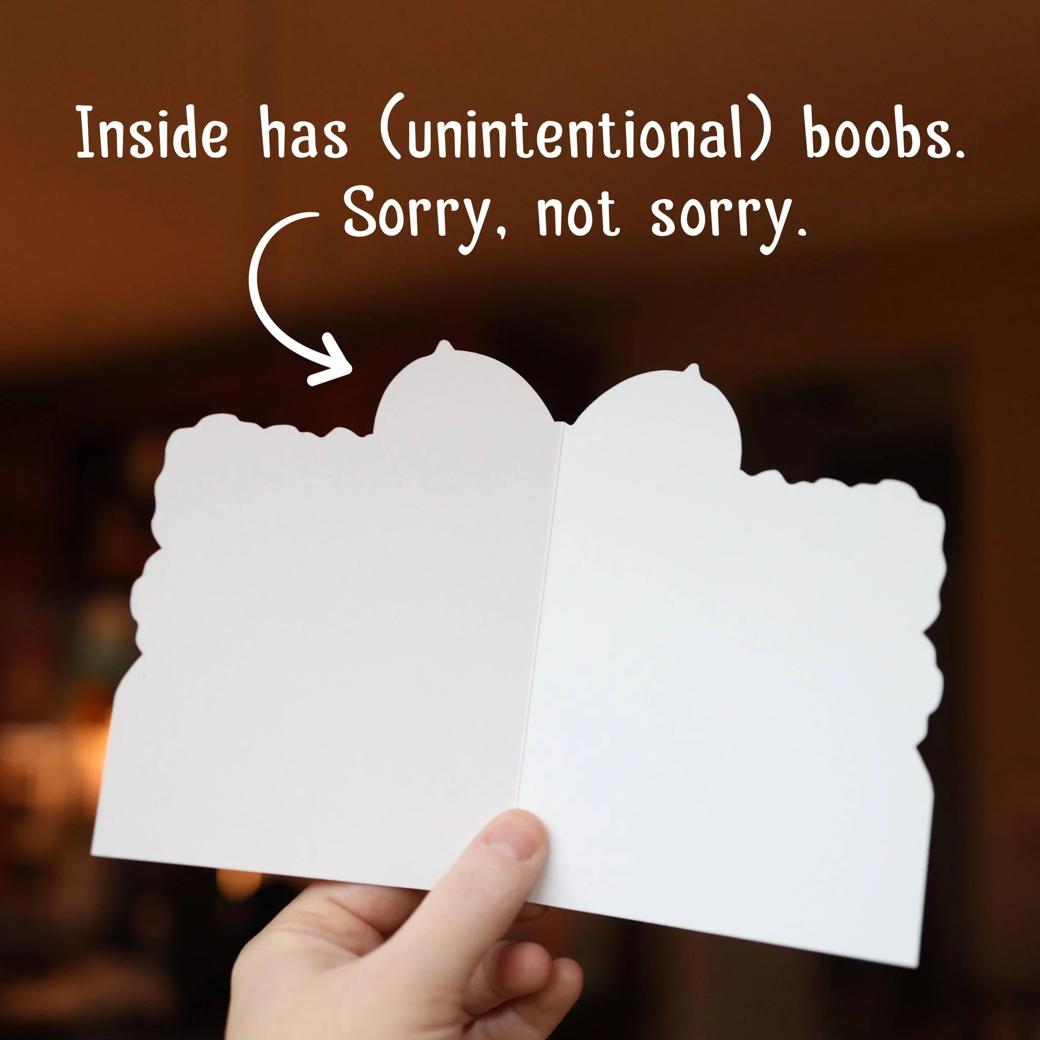 Mom Thanks for Putting Up With My Shit Greeting Card - Image 3