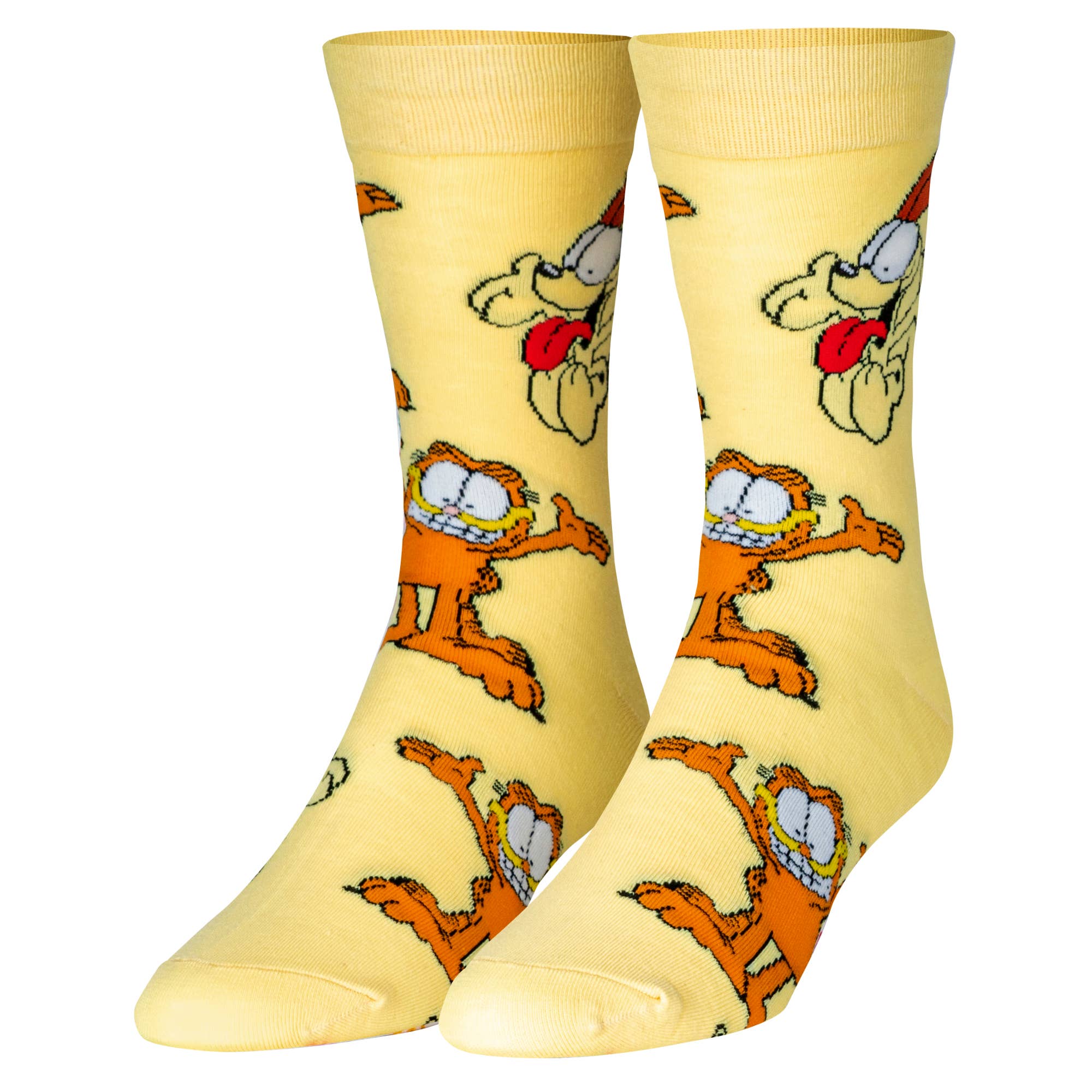 Garfield Men’s Crew Socks | Crazy Socks Fun Cartoon Style - Image 4