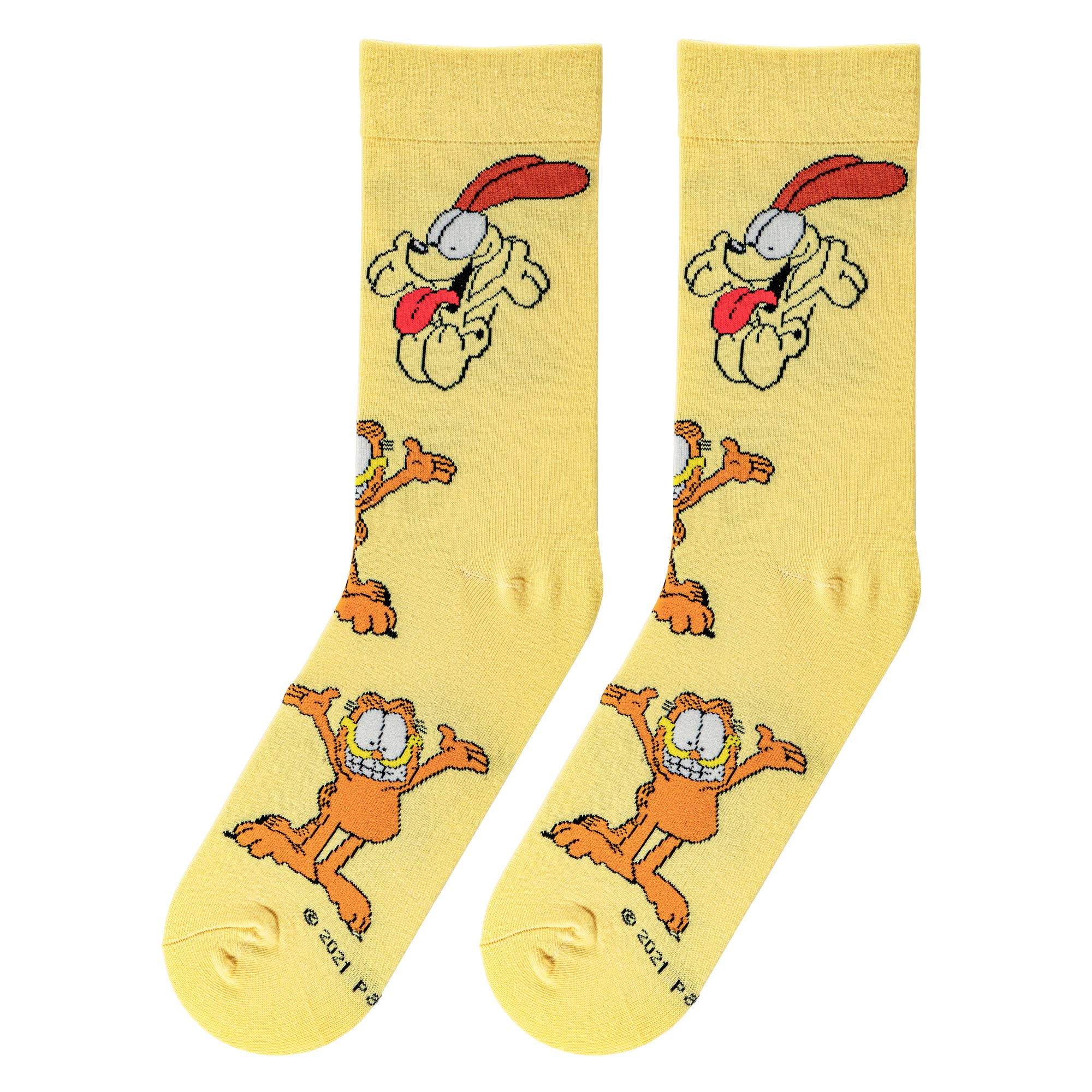 Garfield Men’s Crew Socks | Crazy Socks Fun Cartoon Style - Image 5
