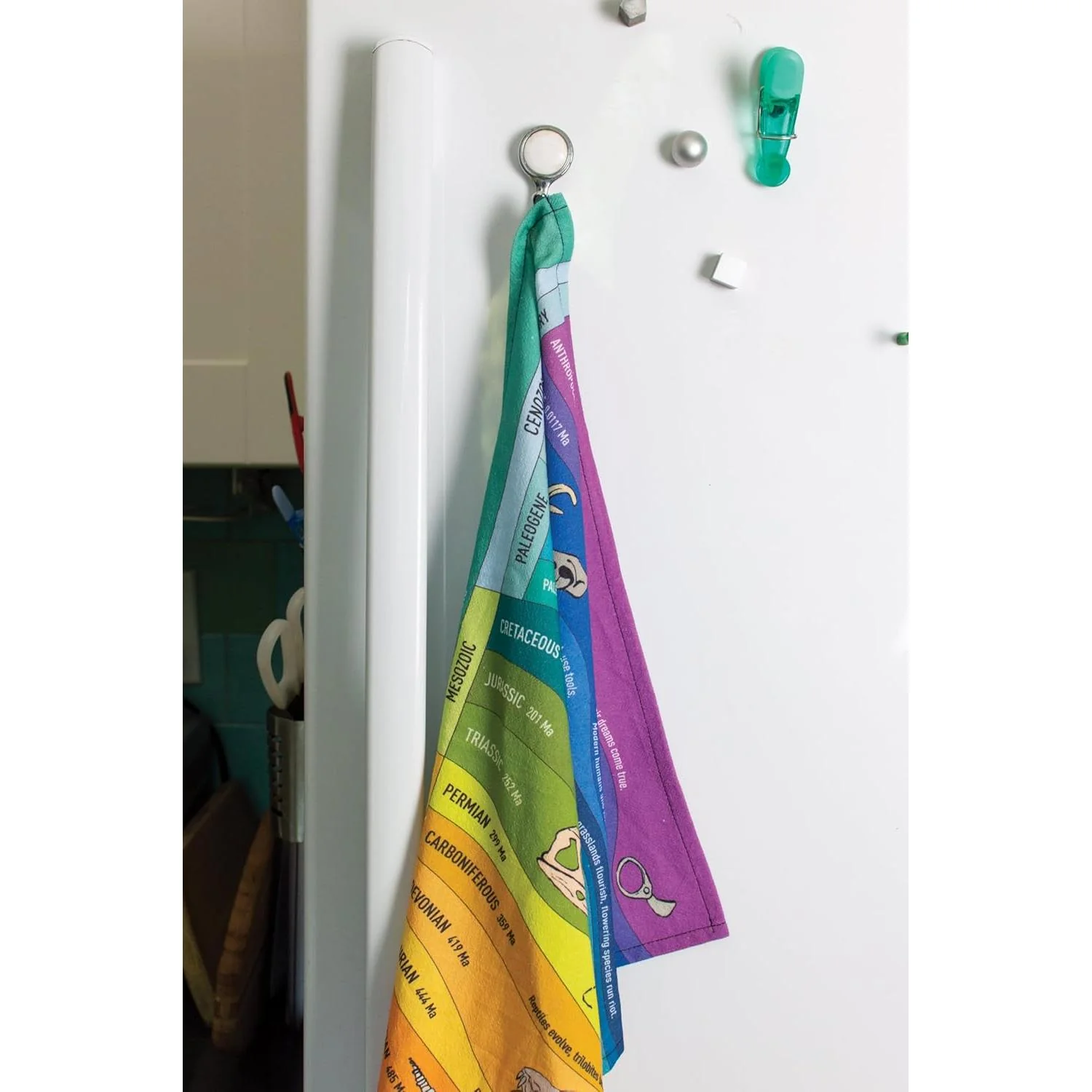 Geologic Time Towel | Kitchen Dish Tea Hand Towel | 17.25" x 25.5" - Image 3