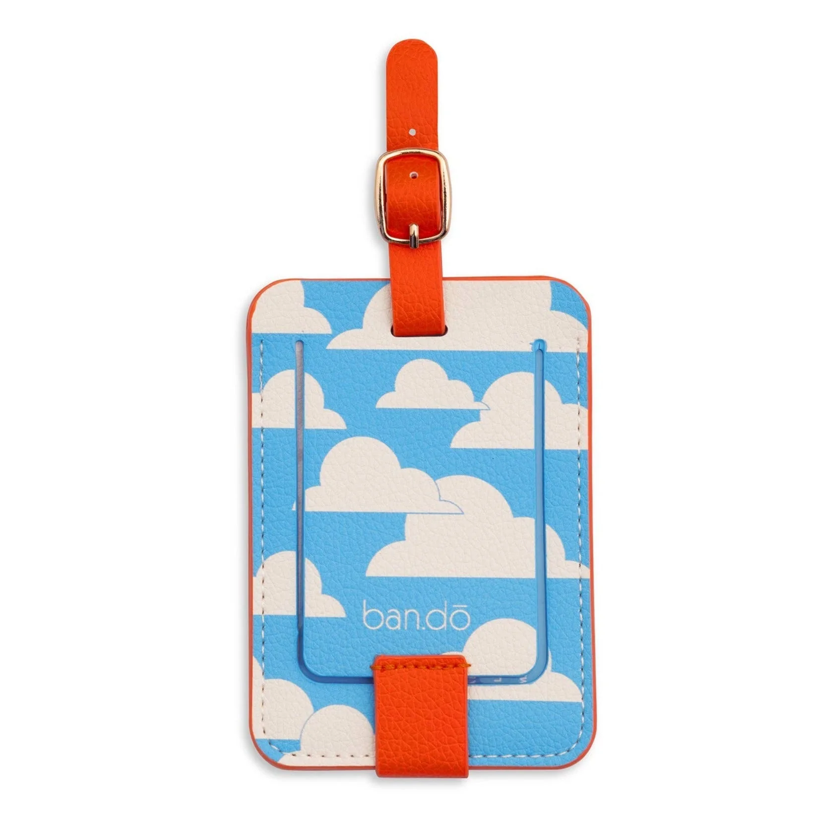 Ban.do I'd Rather Be Flying Getaway Luggage Tag | Leatherette Baggage Identifier - Image 4