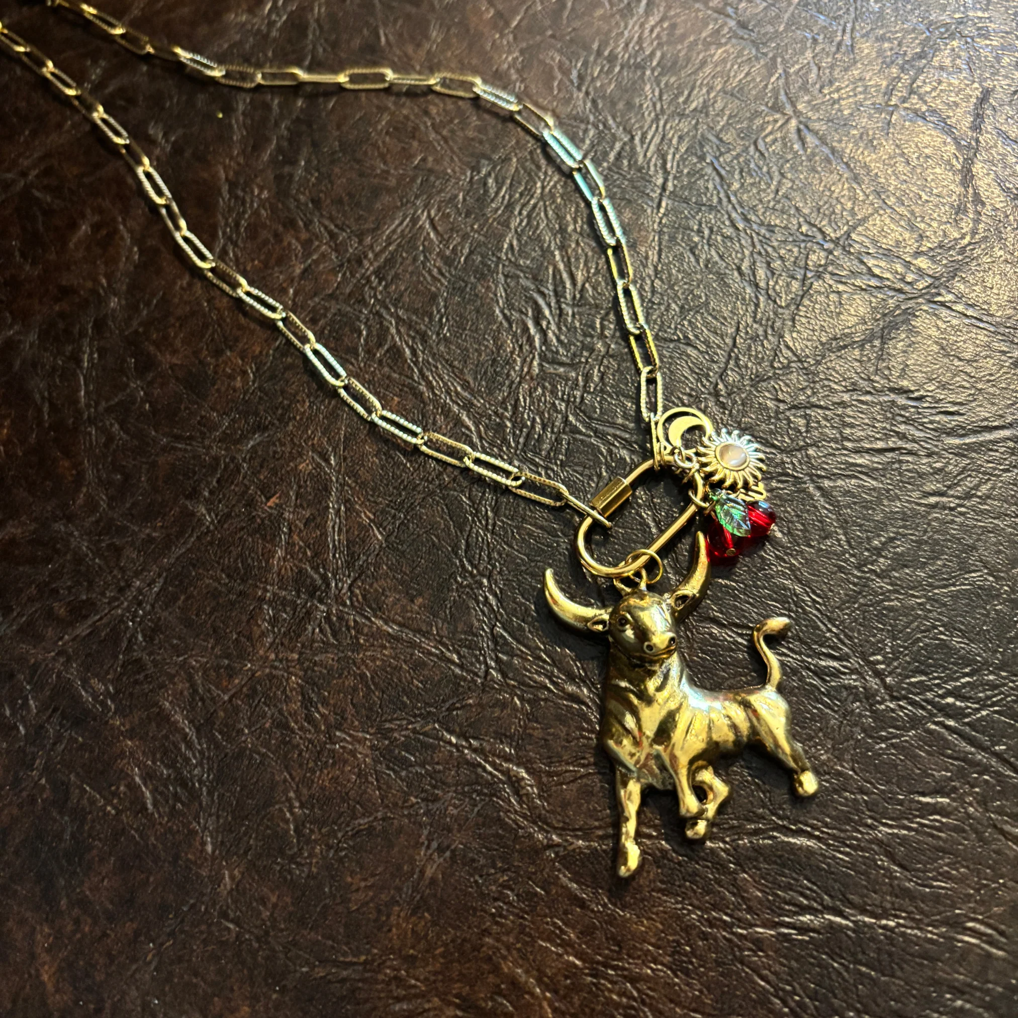 GetBullish Signature Bull Carabiner Charm Necklace - 3 Styles - Image 16
