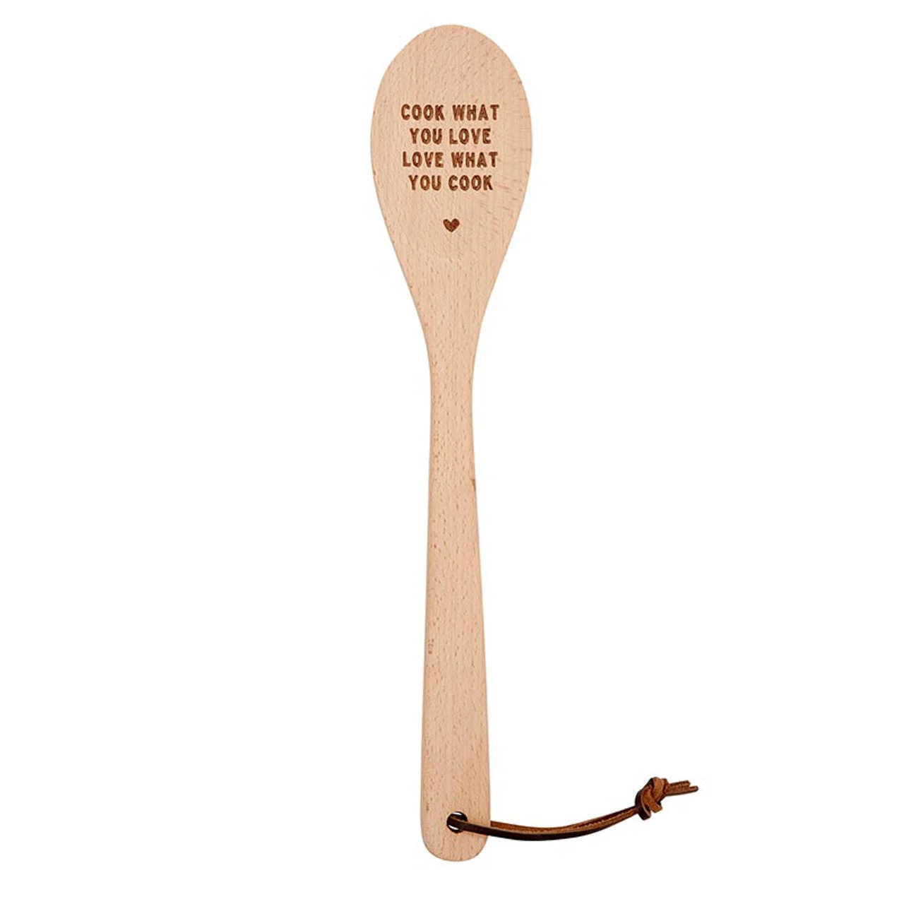 Cook What You Love Love What You Cook Wooden Spoon | In a Muslin Gift Bag - Image 4