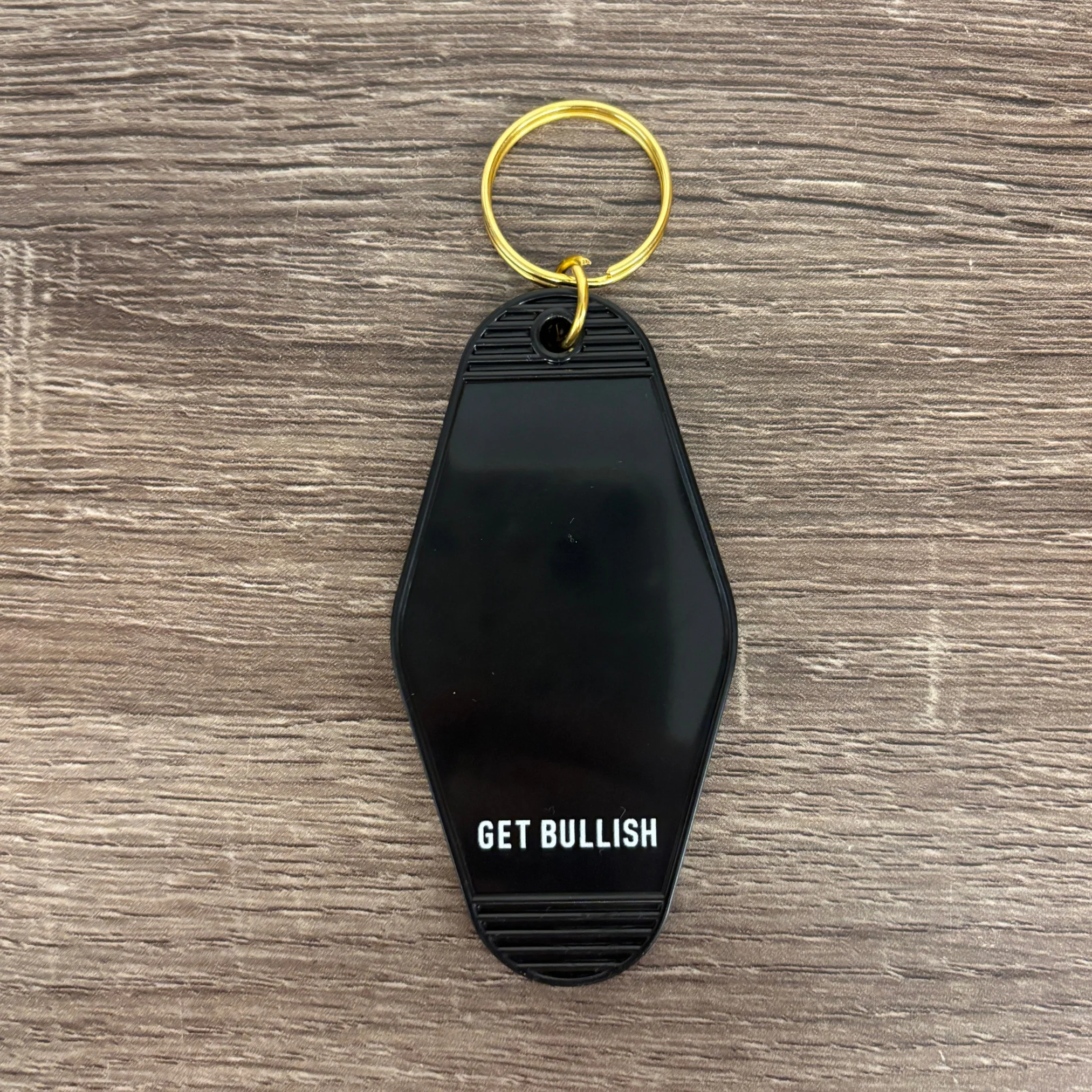 Girls Just Wanna Have Guillotines Motel Style Keychain in Black - Image 6