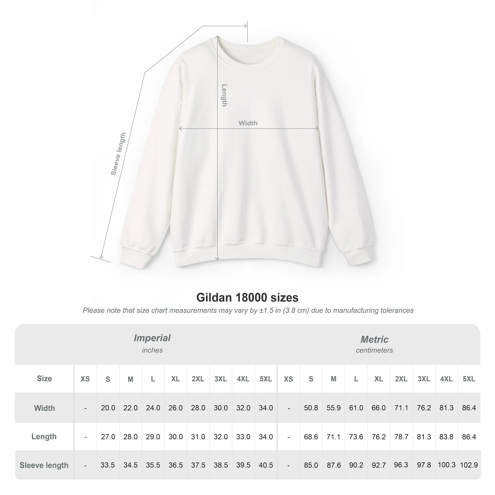 Girls Just Wanna Have Guillotines Unisex Heavy Blend™ Crewneck Sweatshirt [Sizes S-5X] - Image 12