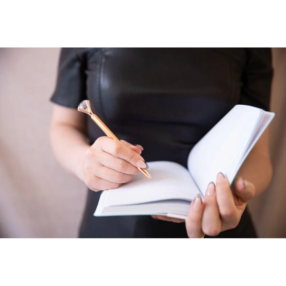 Glam Diamond Pen in Rose Gold, Gold, or Silver - Image 10