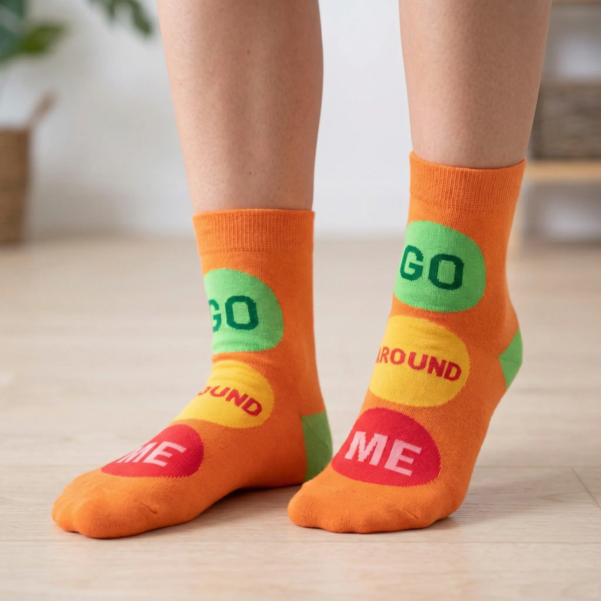 Go Around Me Women's Ankle Socks | BlueQ at GetBullish - Image 7