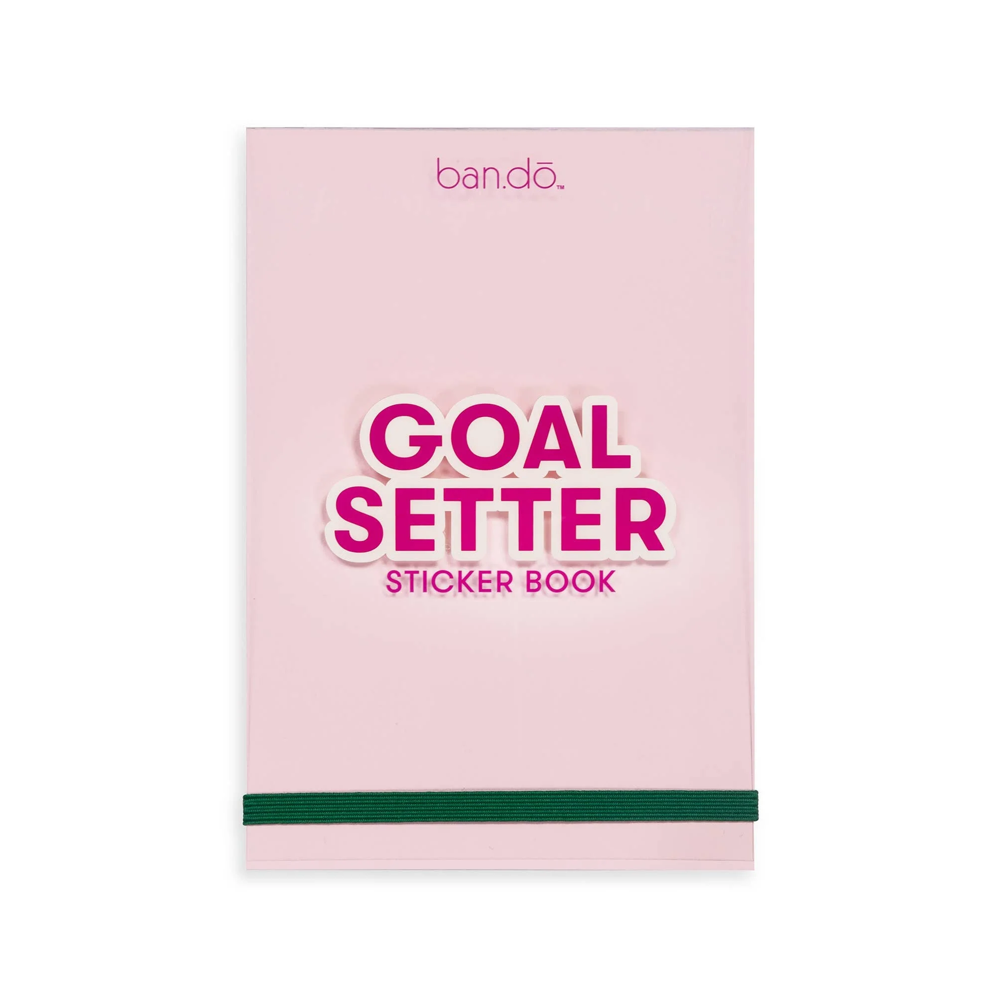 Ban.do Goal Setting Stickers Issue One Book | Fun Designs Goal Setter Decals Book