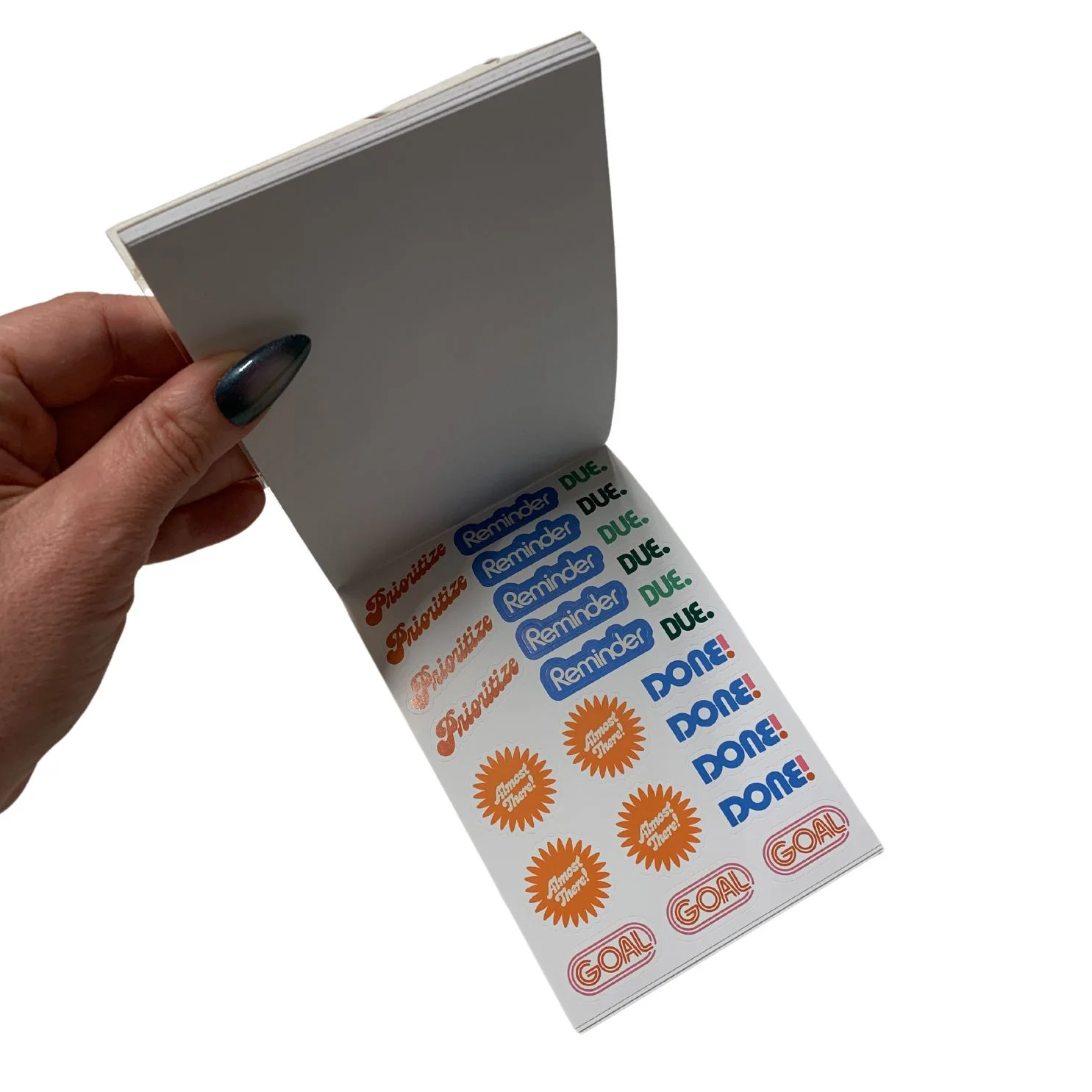 Ban.do Goal Setting Stickers Issue One Book | Fun Designs Goal Setter Decals Book - Image 6