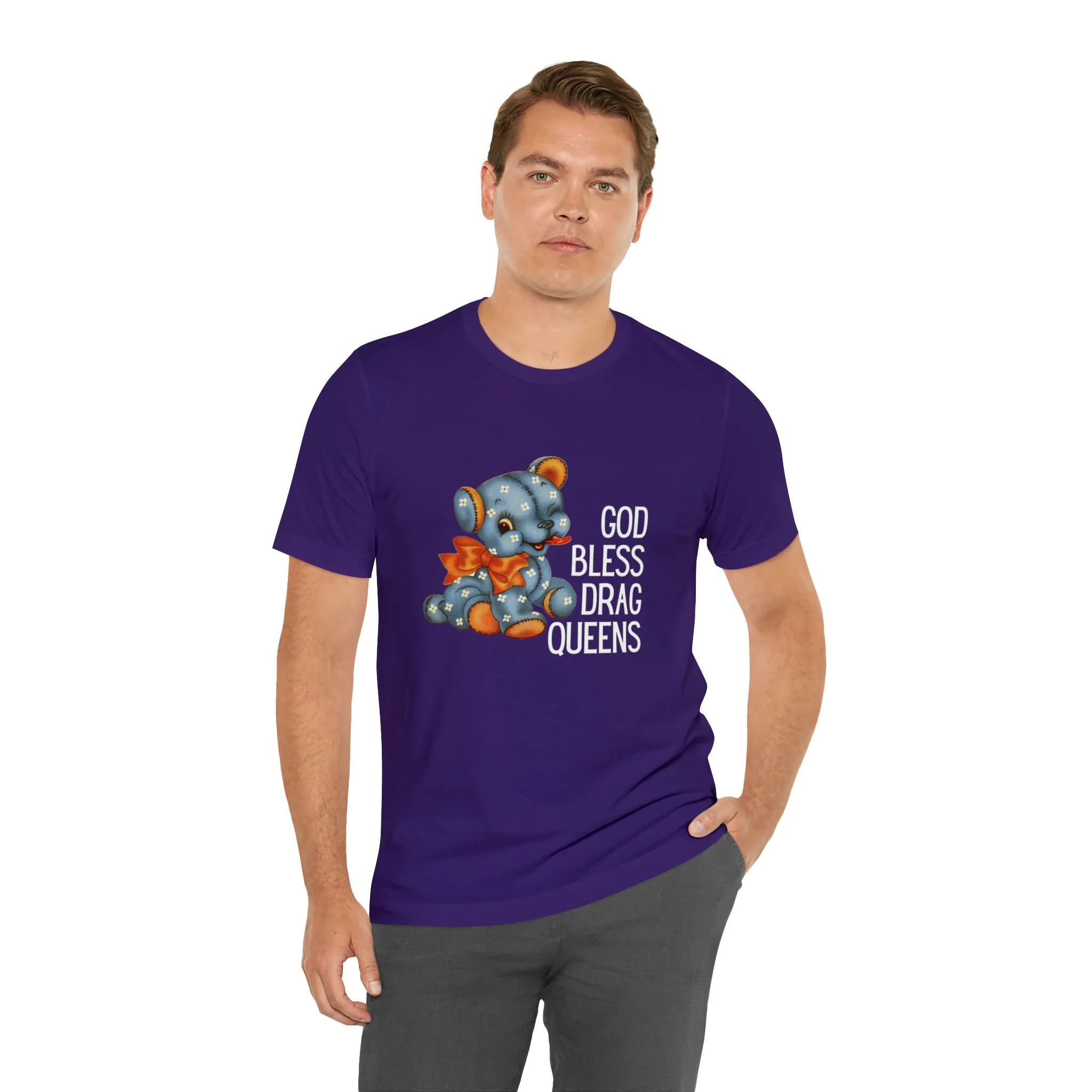 God Bless Drag Queens Jersey Short Sleeve Tee [Multiple Color Options] - Image 109