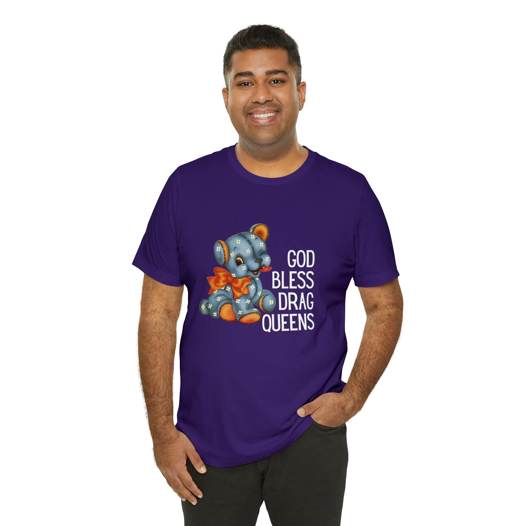 God Bless Drag Queens Jersey Short Sleeve Tee [Multiple Color Options] - Image 111