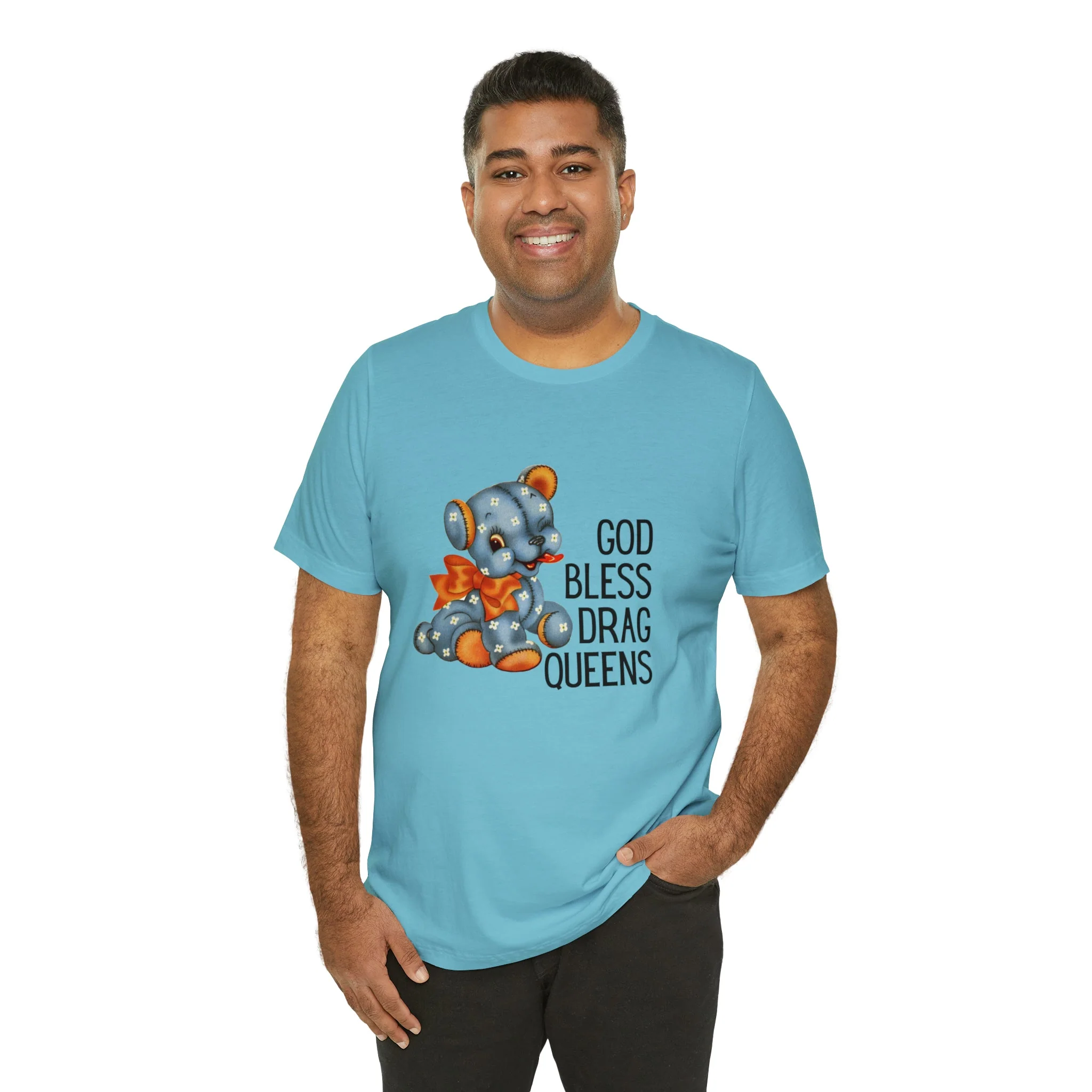 God Bless Drag Queens Jersey Short Sleeve Tee [Multiple Color Options] - Image 122