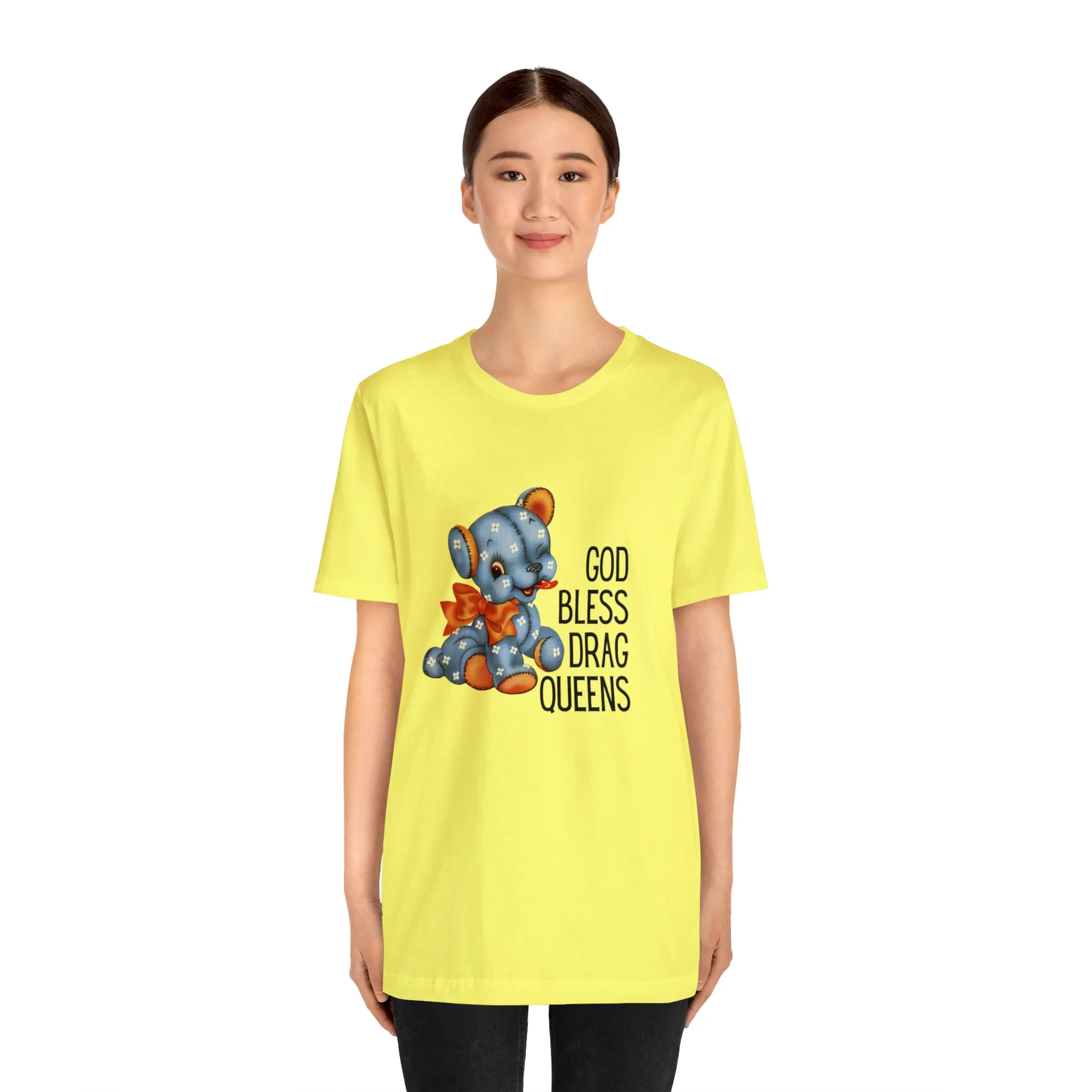 God Bless Drag Queens Jersey Short Sleeve Tee [Multiple Color Options] - Image 128