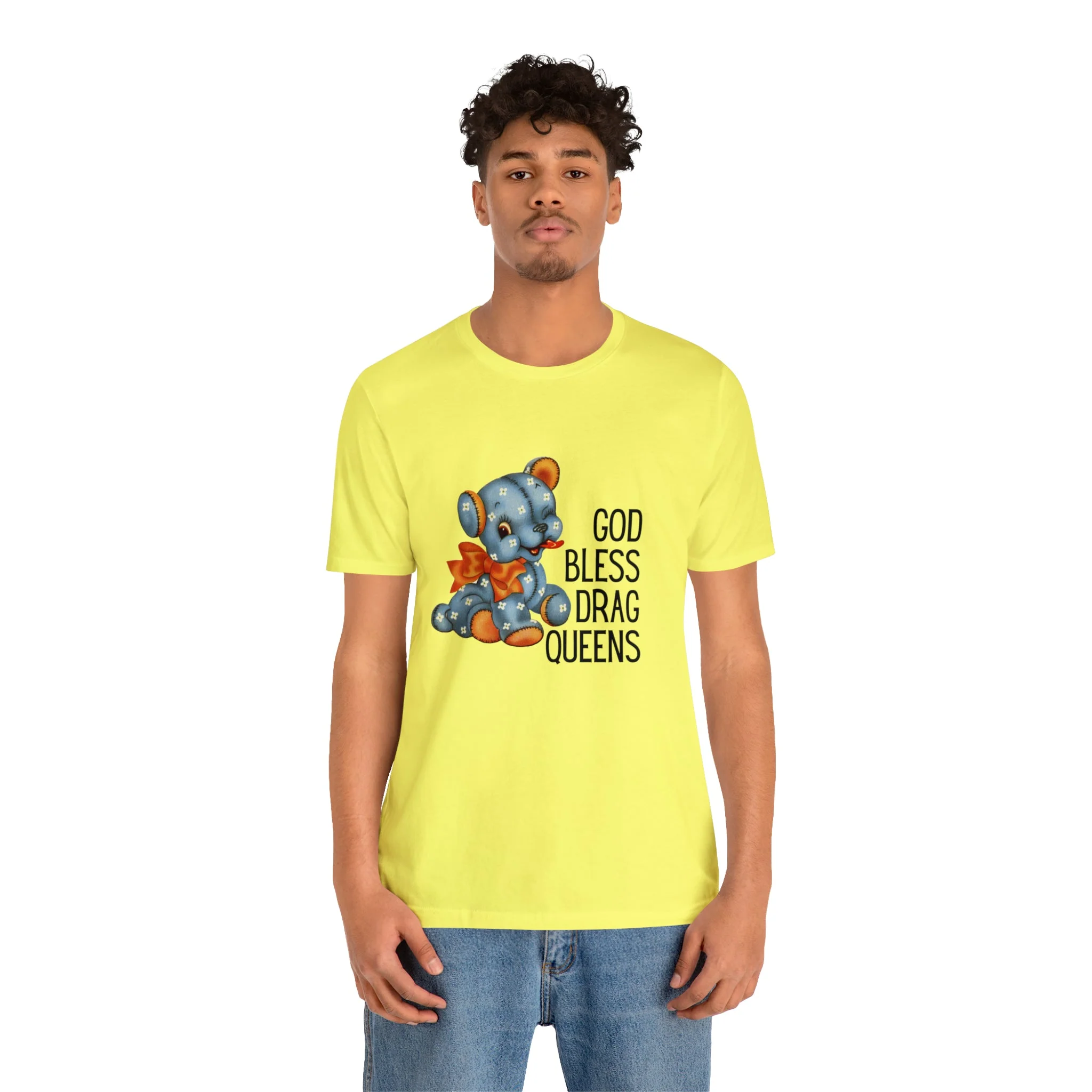 God Bless Drag Queens Jersey Short Sleeve Tee [Multiple Color Options] - Image 129