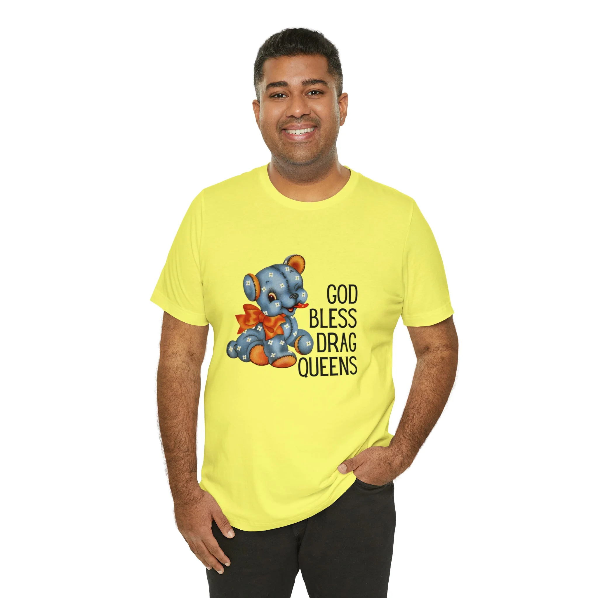 God Bless Drag Queens Jersey Short Sleeve Tee [Multiple Color Options] - Image 133