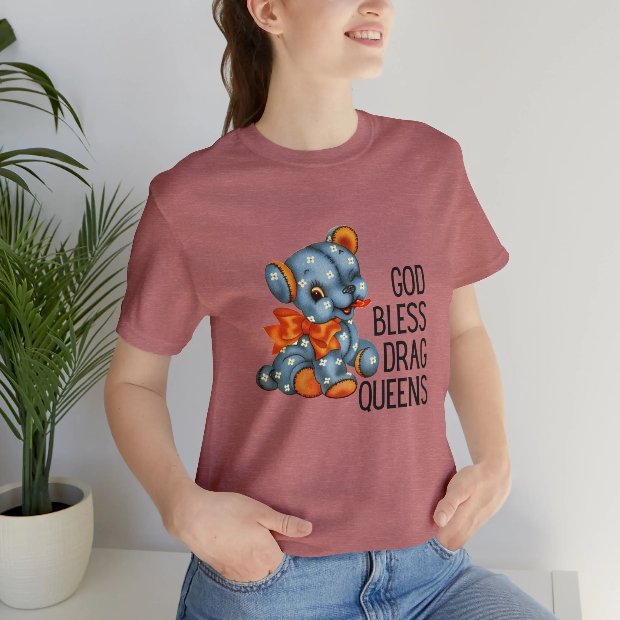 God Bless Drag Queens Jersey Short Sleeve Tee [Multiple Color Options] - Image 14