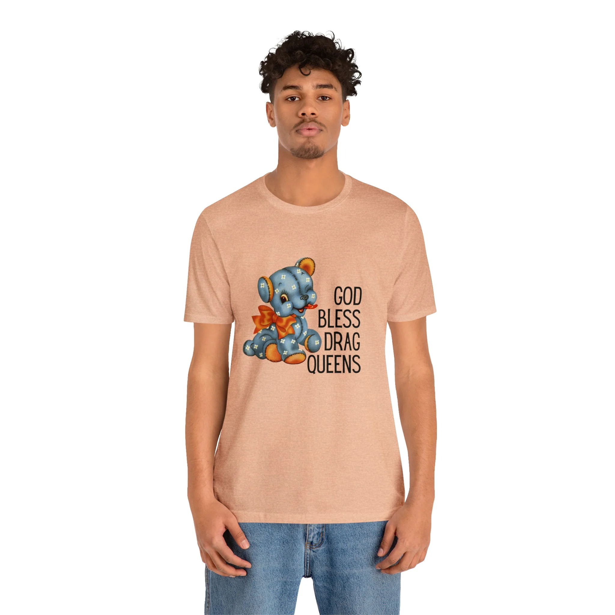 God Bless Drag Queens Jersey Short Sleeve Tee [Multiple Color Options] - Image 140