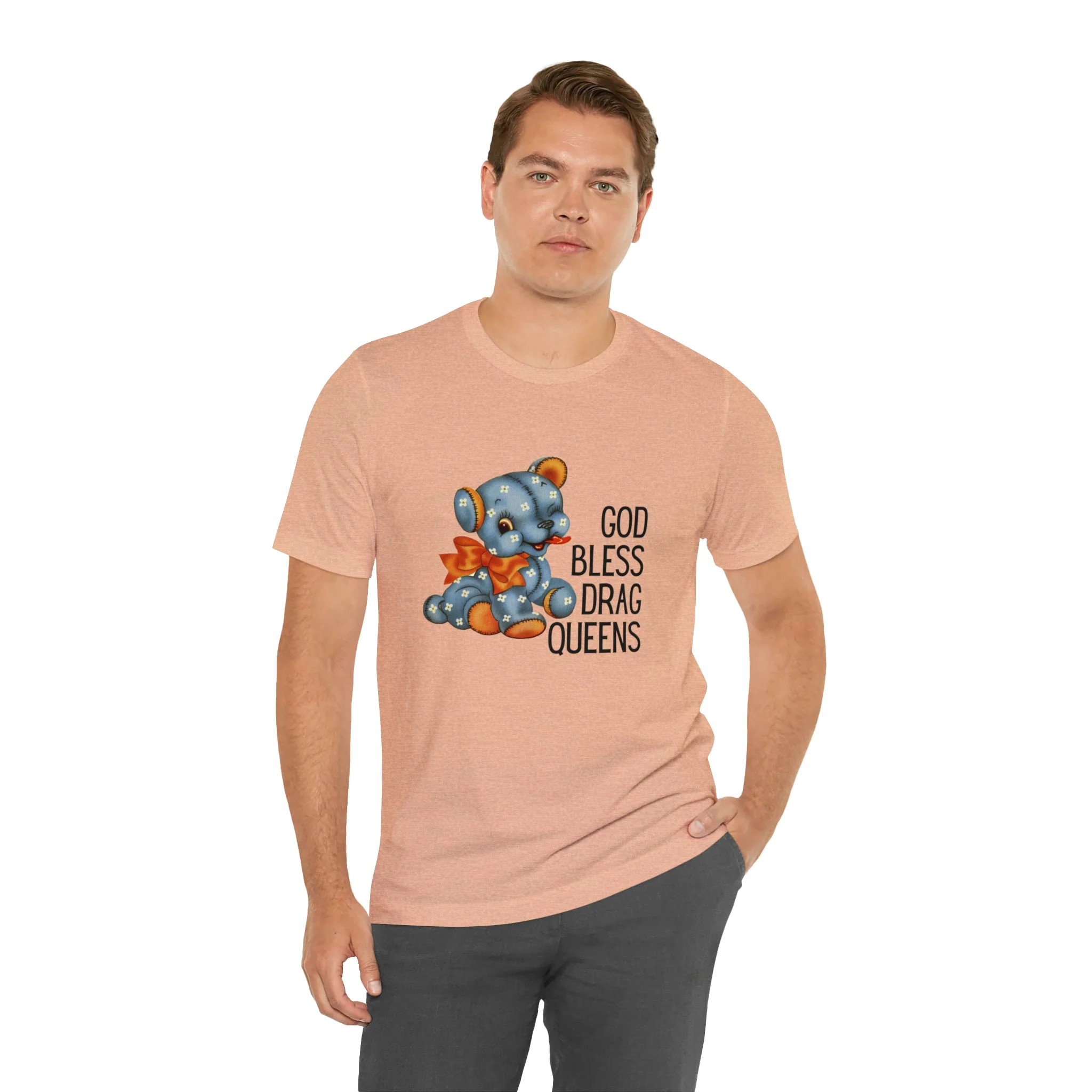 God Bless Drag Queens Jersey Short Sleeve Tee [Multiple Color Options] - Image 142