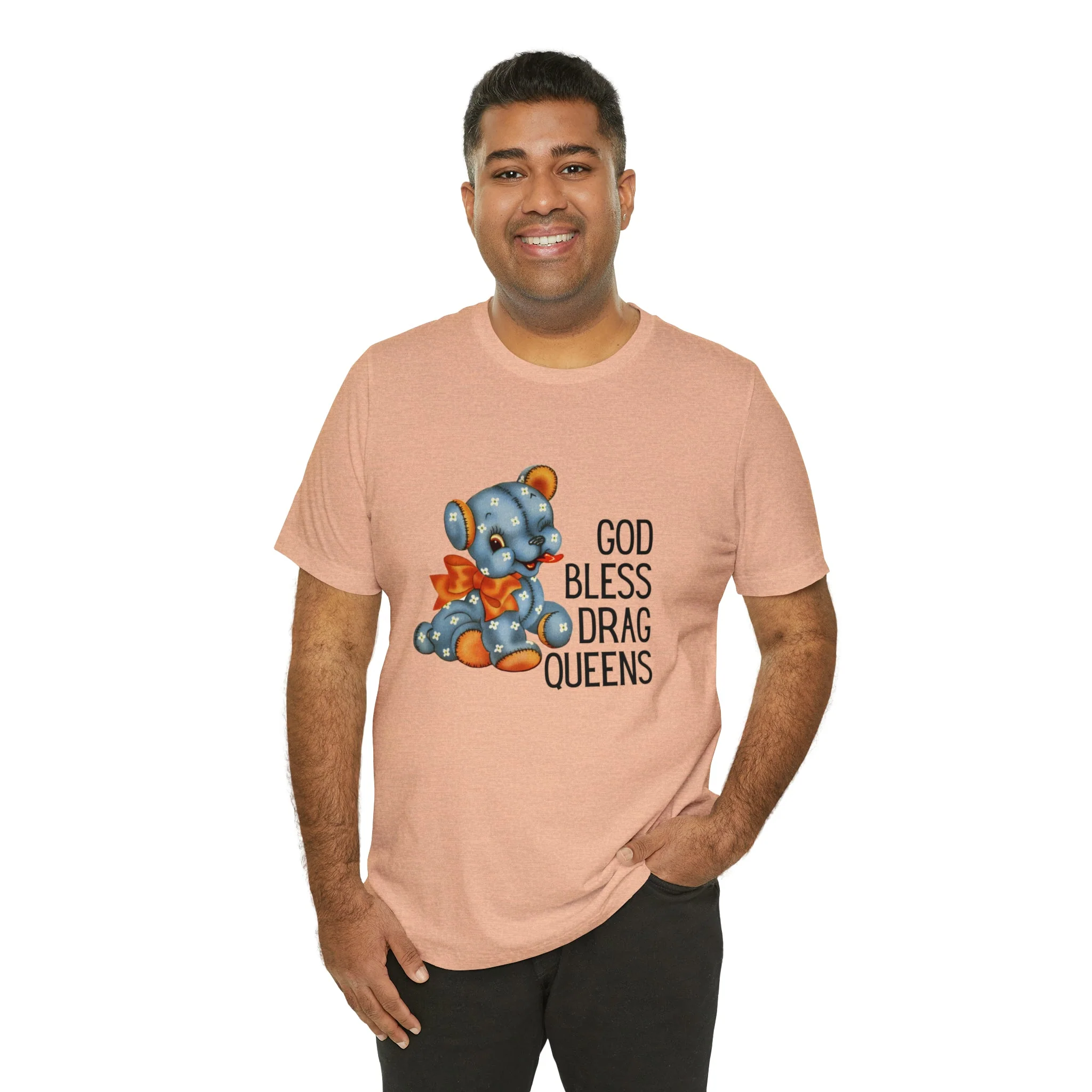 God Bless Drag Queens Jersey Short Sleeve Tee [Multiple Color Options] - Image 144