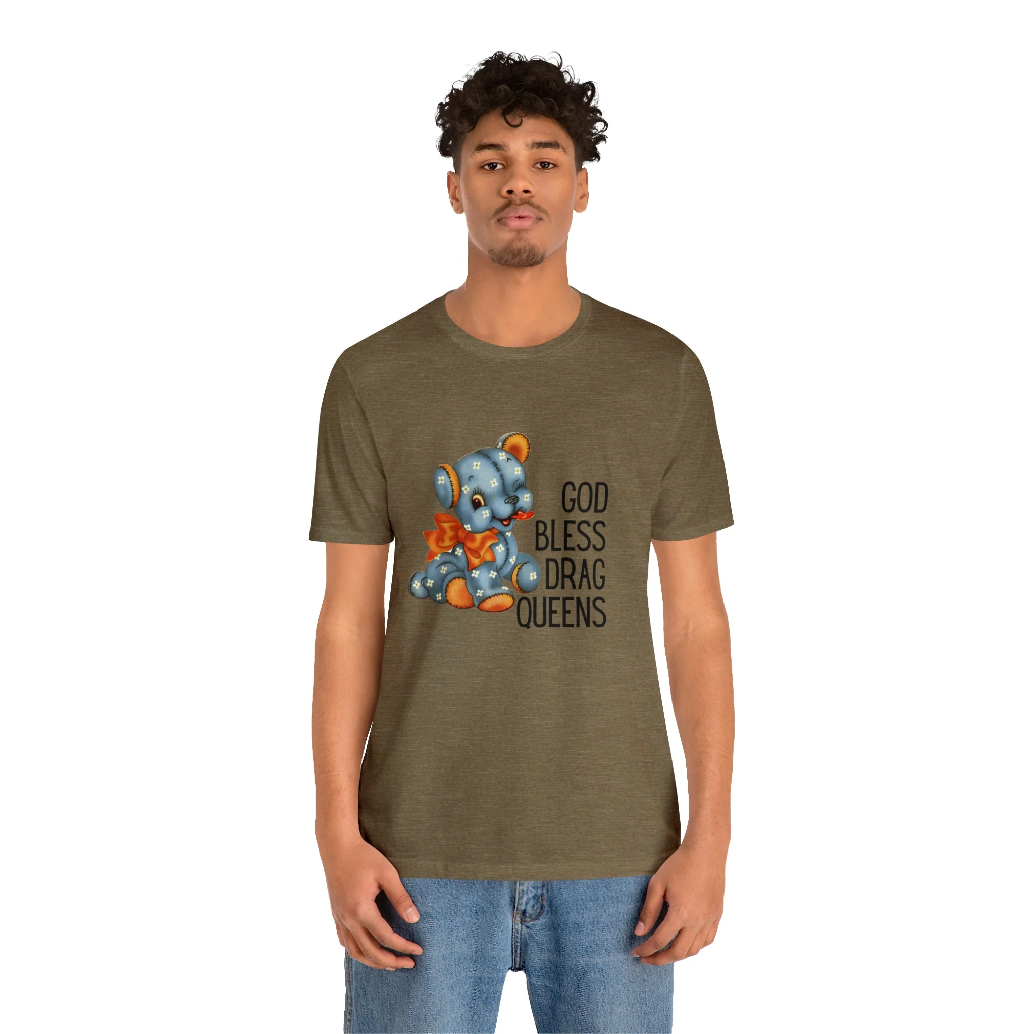God Bless Drag Queens Jersey Short Sleeve Tee [Multiple Color Options] - Image 151
