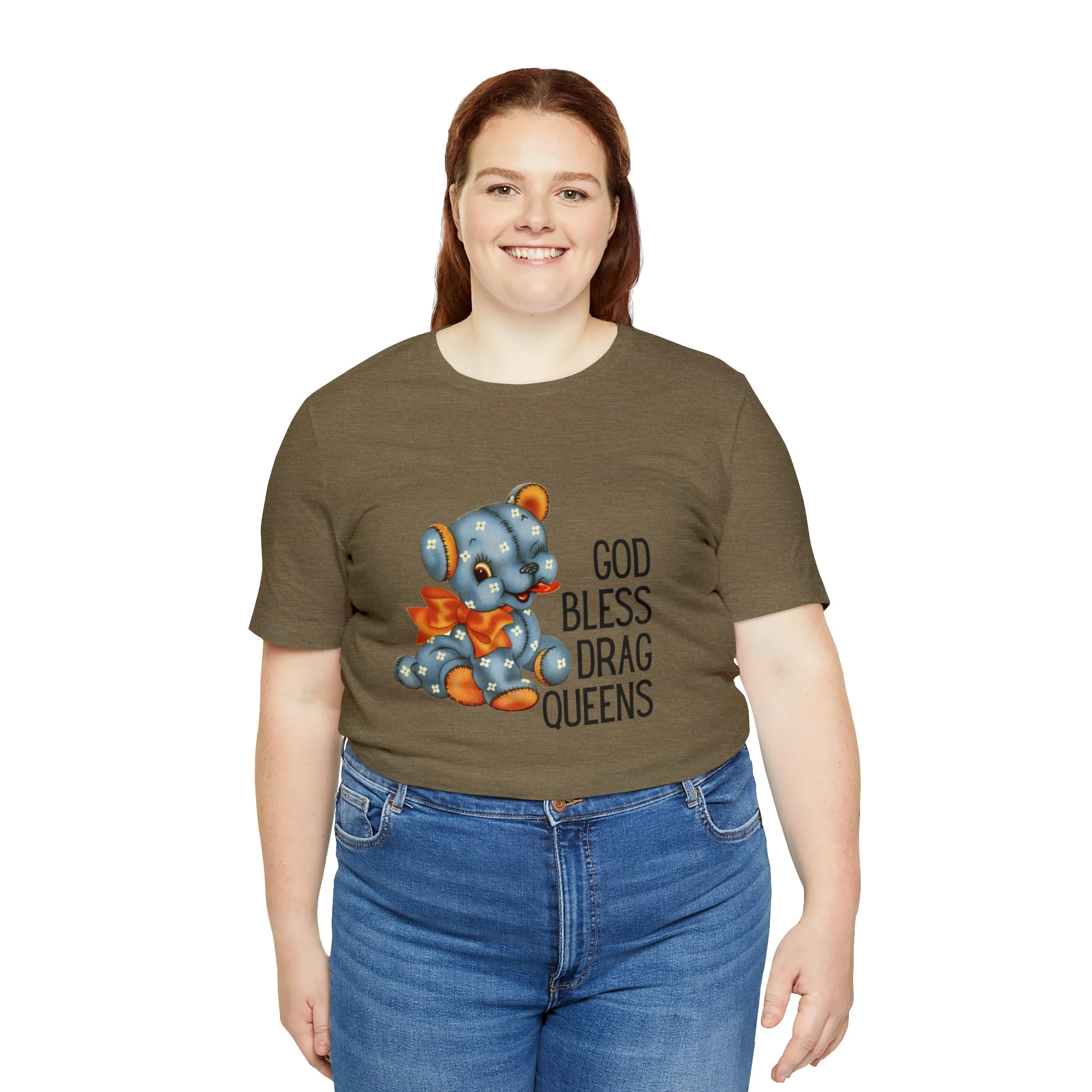 God Bless Drag Queens Jersey Short Sleeve Tee [Multiple Color Options] - Image 154