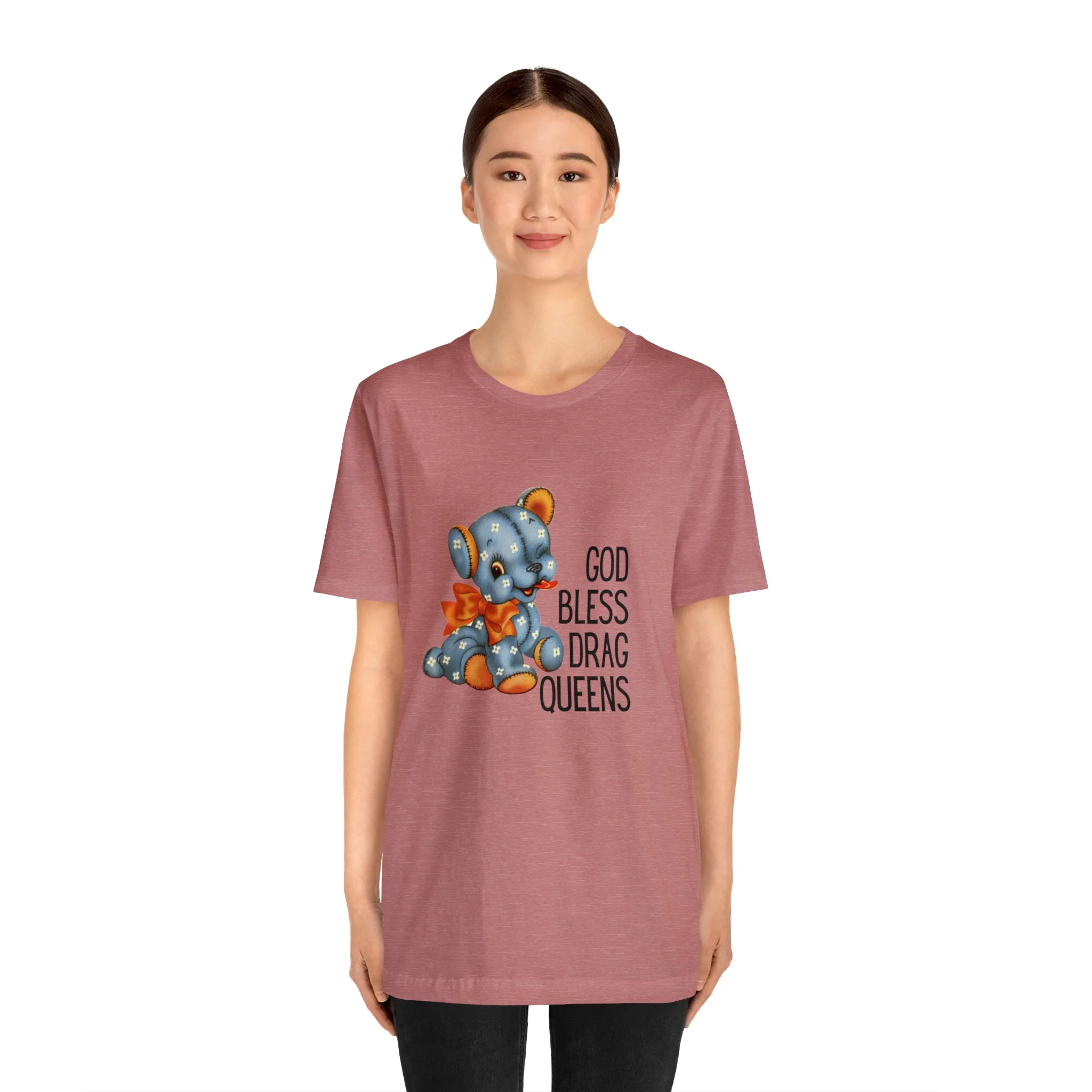 God Bless Drag Queens Jersey Short Sleeve Tee [Multiple Color Options] - Image 161