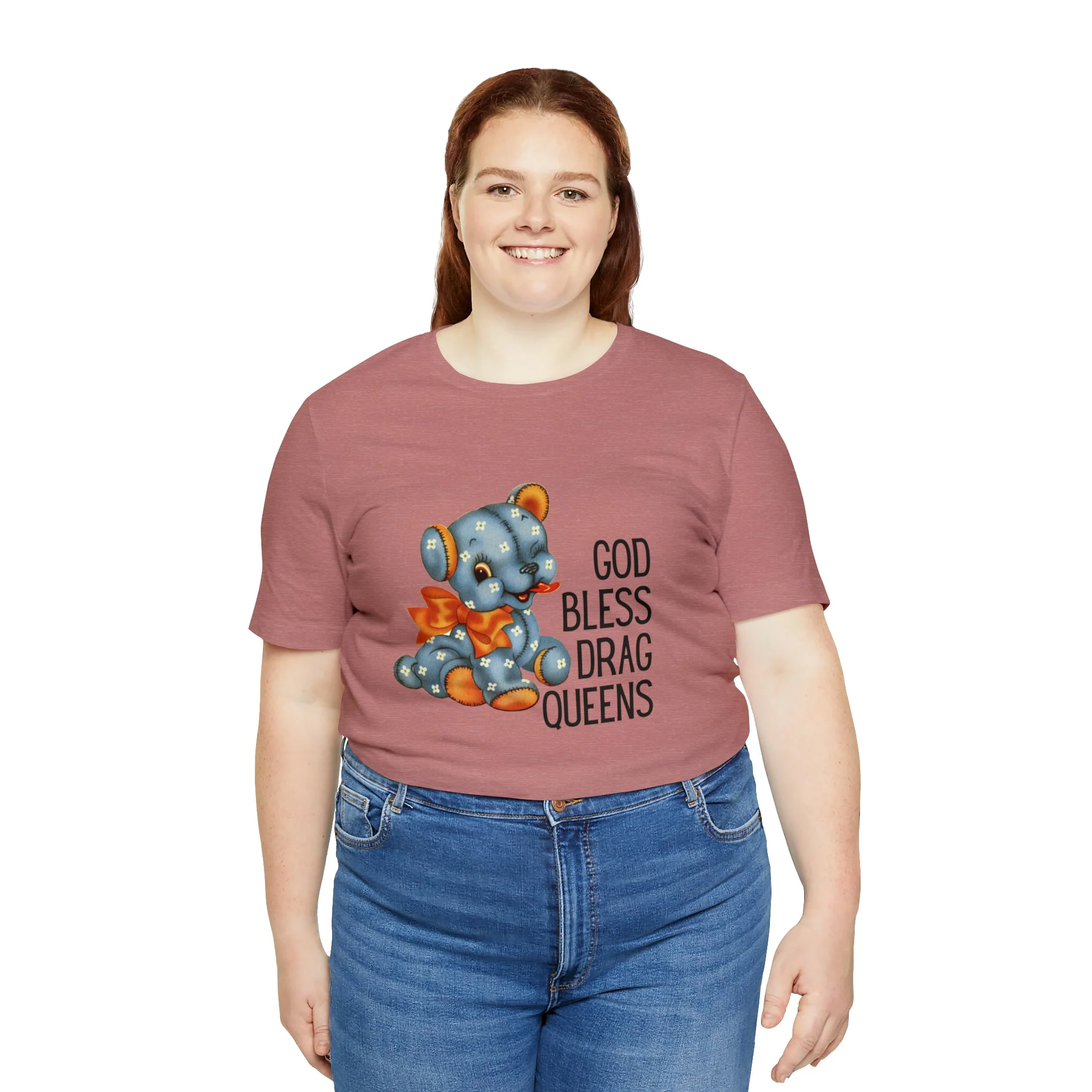 God Bless Drag Queens Jersey Short Sleeve Tee [Multiple Color Options] - Image 165