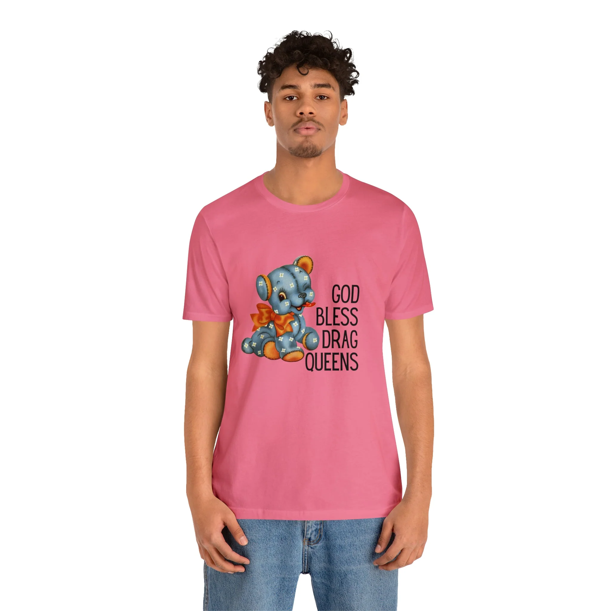God Bless Drag Queens Jersey Short Sleeve Tee [Multiple Color Options] - Image 173