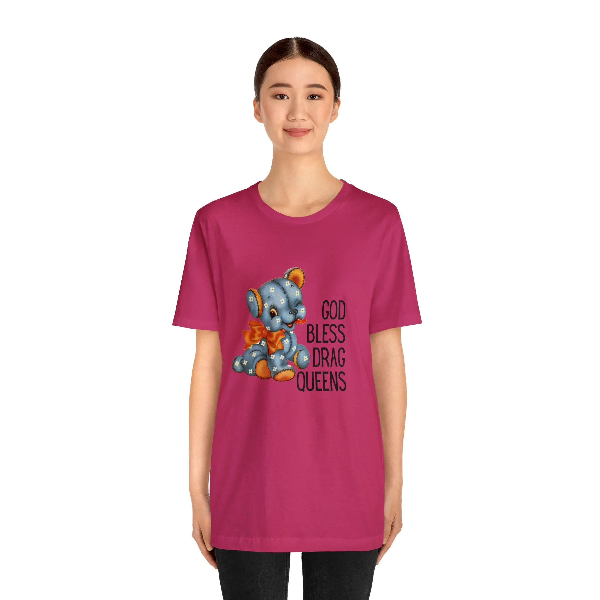 God Bless Drag Queens Jersey Short Sleeve Tee [Multiple Color Options] - Image 18