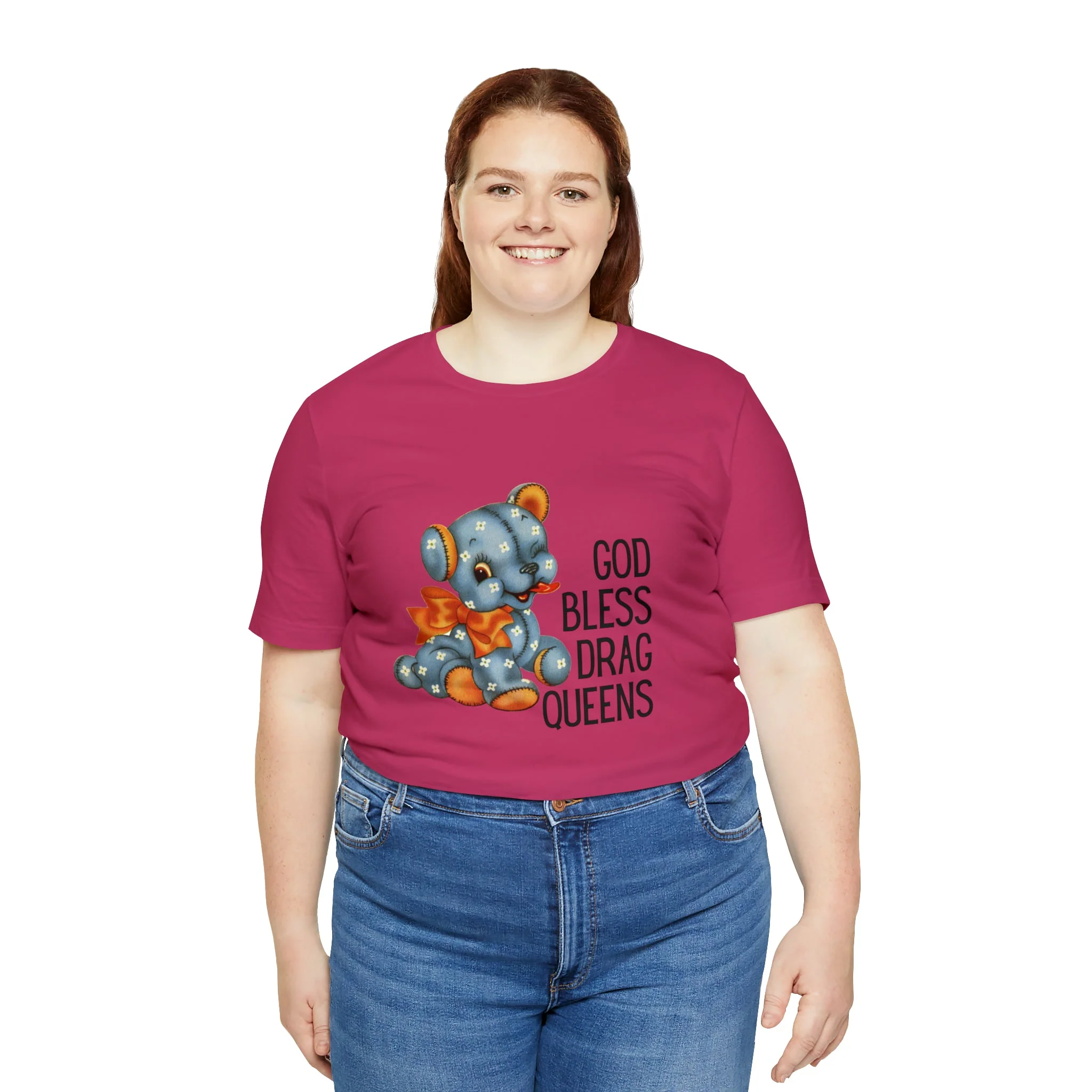 God Bless Drag Queens Jersey Short Sleeve Tee [Multiple Color Options] - Image 22