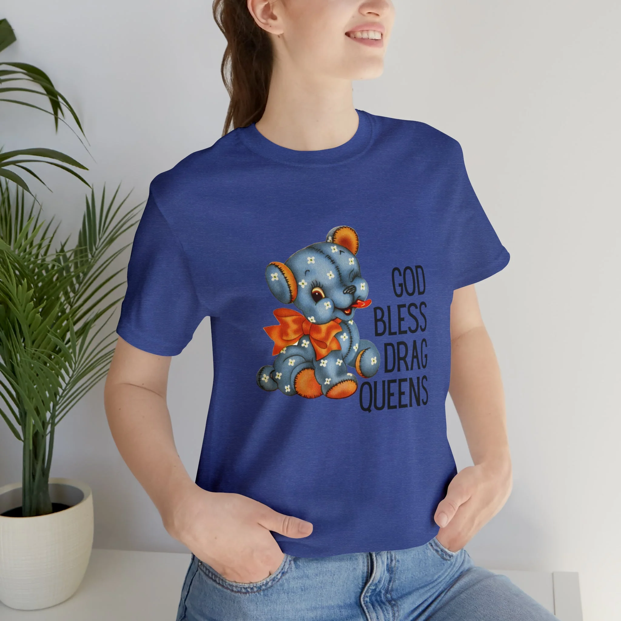 God Bless Drag Queens Jersey Short Sleeve Tee [Multiple Color Options] - Image 5