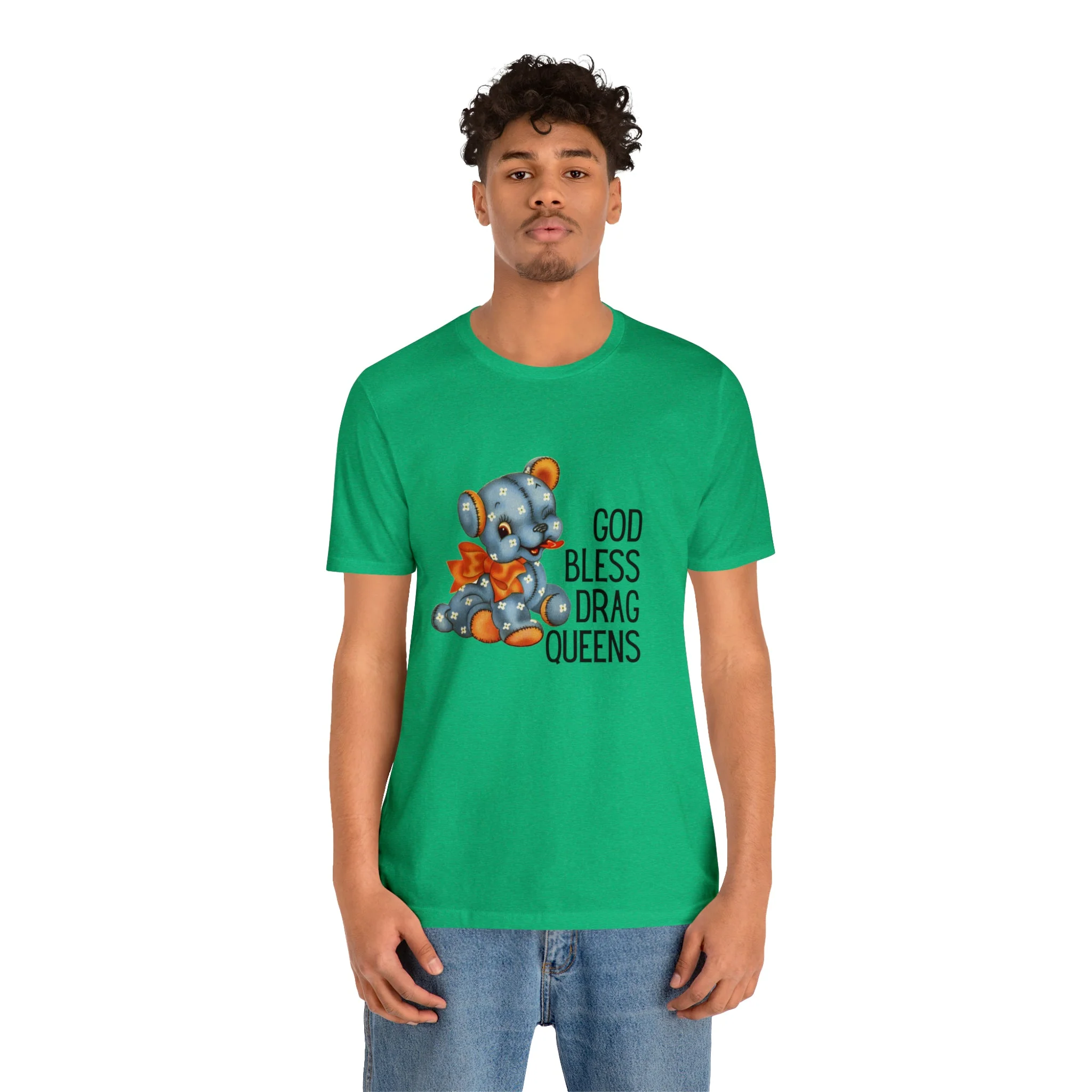God Bless Drag Queens Jersey Short Sleeve Tee [Multiple Color Options] - Image 52