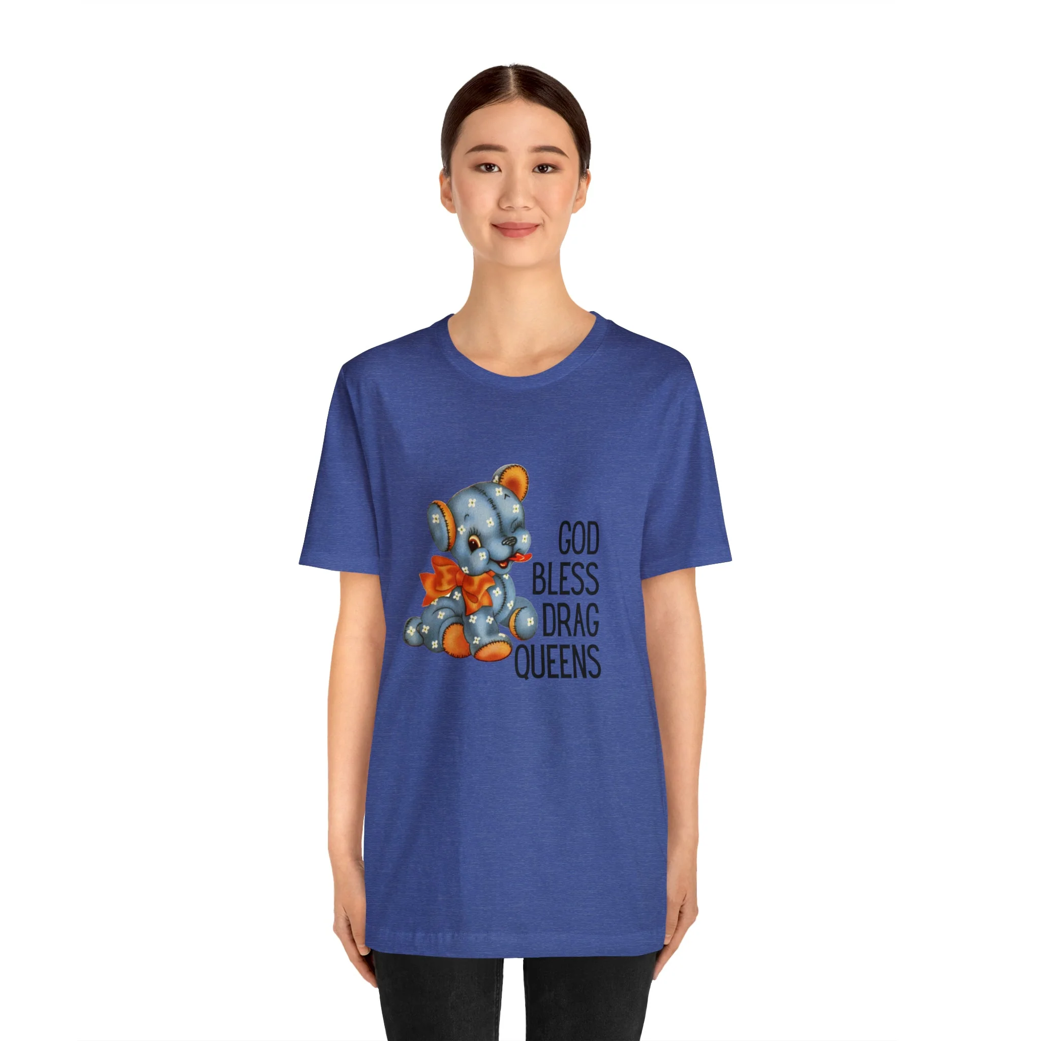 God Bless Drag Queens Jersey Short Sleeve Tee [Multiple Color Options] - Image 62