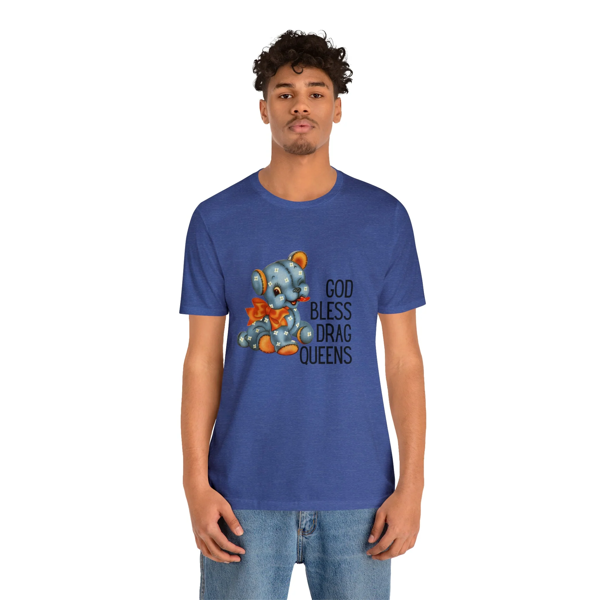 God Bless Drag Queens Jersey Short Sleeve Tee [Multiple Color Options] - Image 63