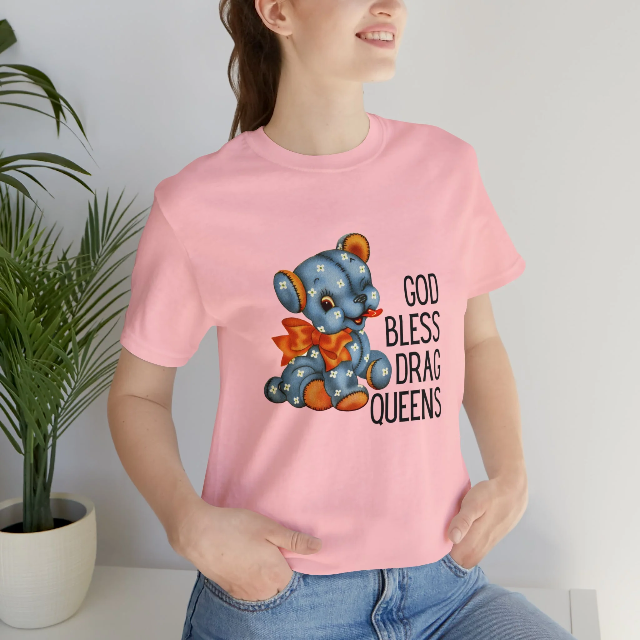 God Bless Drag Queens Jersey Short Sleeve Tee [Multiple Color Options] - Image 7