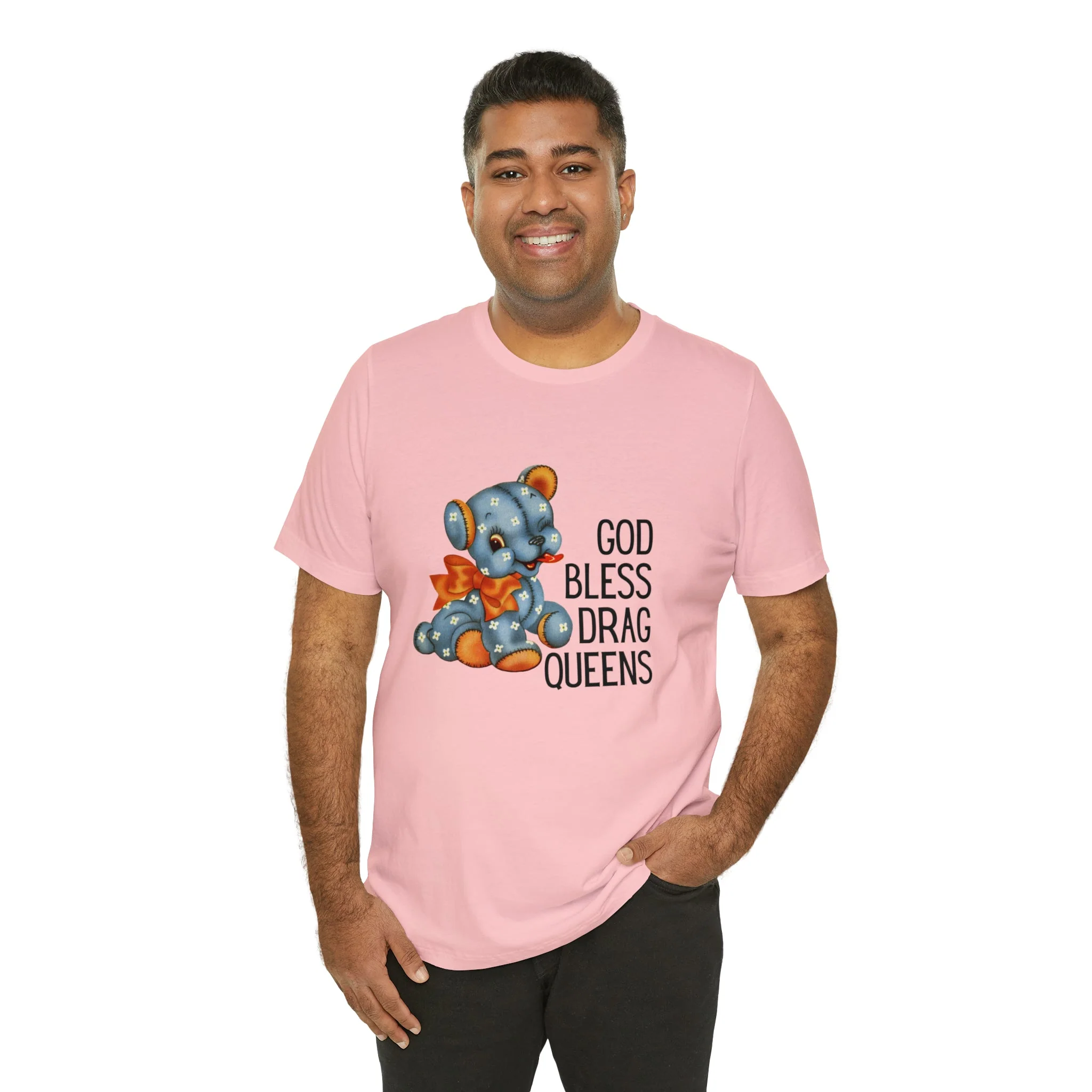 God Bless Drag Queens Jersey Short Sleeve Tee [Multiple Color Options] - Image 89