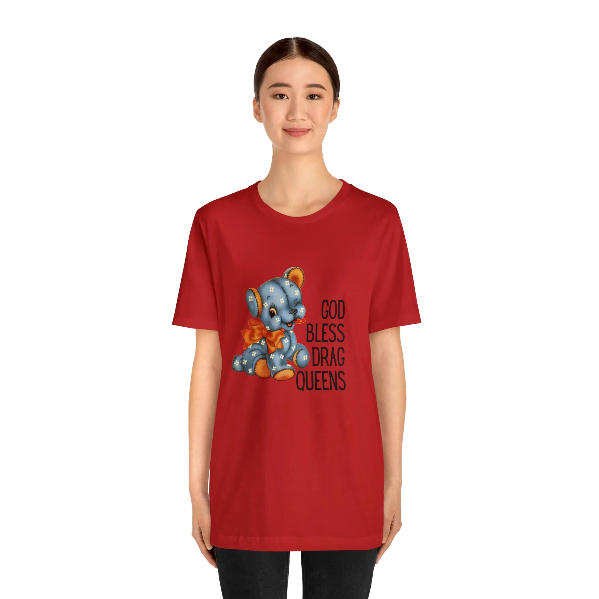 God Bless Drag Queens Jersey Short Sleeve Tee [Multiple Color Options] - Image 95