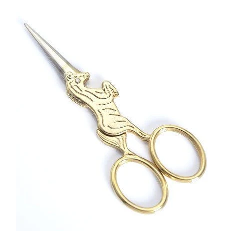 Golden Unicorn Mini Scissors | Embroidery Size 4" - Image 2