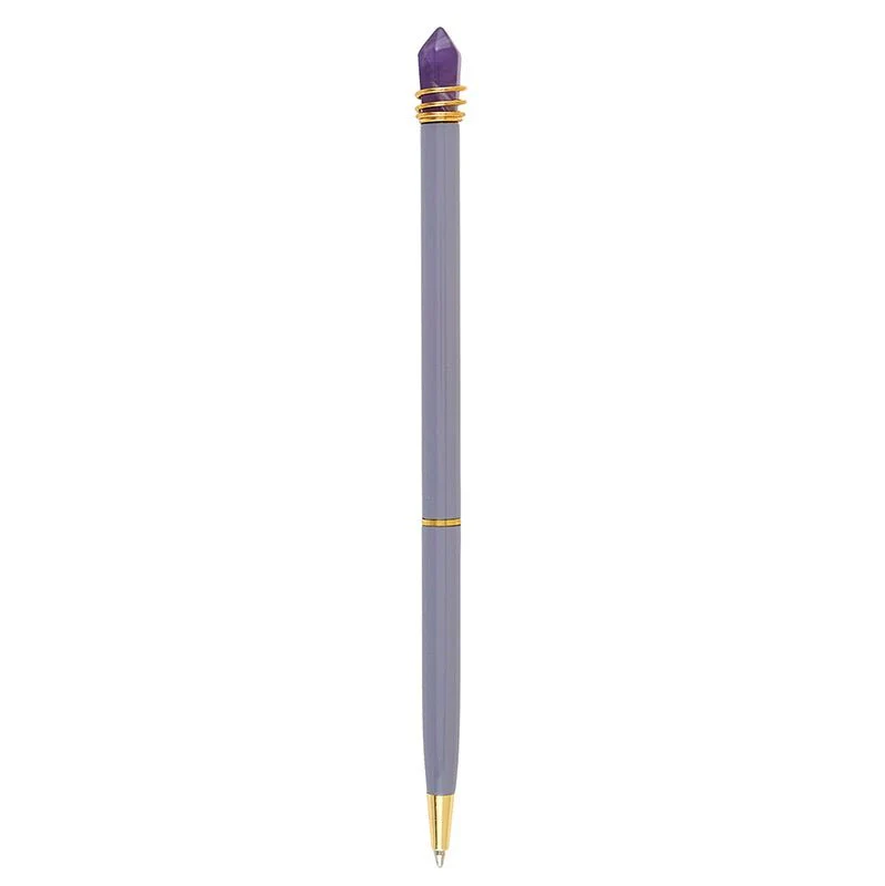 Good Energy Quartz Crystal Pens in Gray, Amethyst, Clear, Opal and White - Image 3