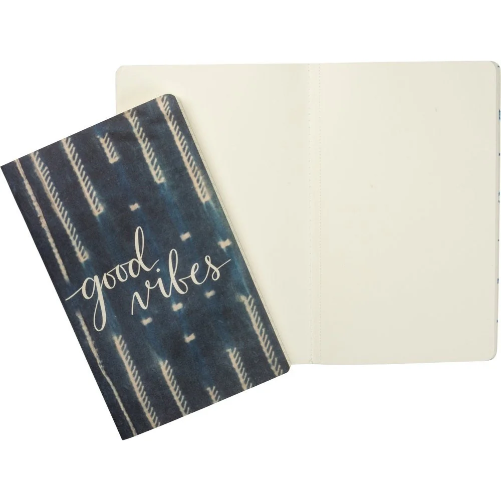 Good Vibes and Inhale Love Exhale Gratitude Notebook Set - Image 2