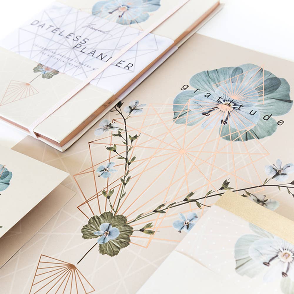 Gratitude Shift 11" x 14" Art Print | Copper Details | Unframed | Gift for Her - Image 3