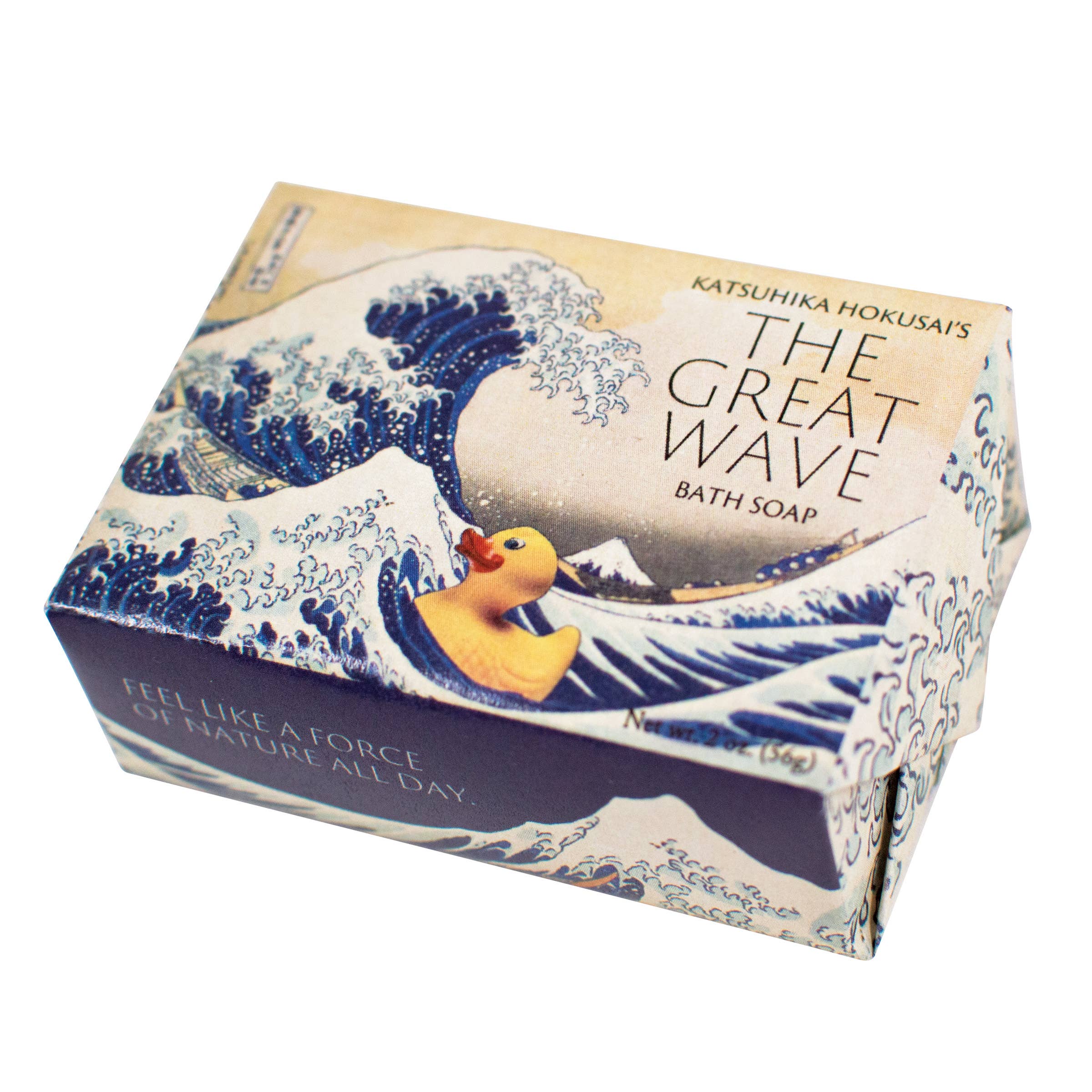 Great Wave Mini Bath Soap in Cucumber Olive Oil Scent | Body Bar Cleanser | 2 oz.